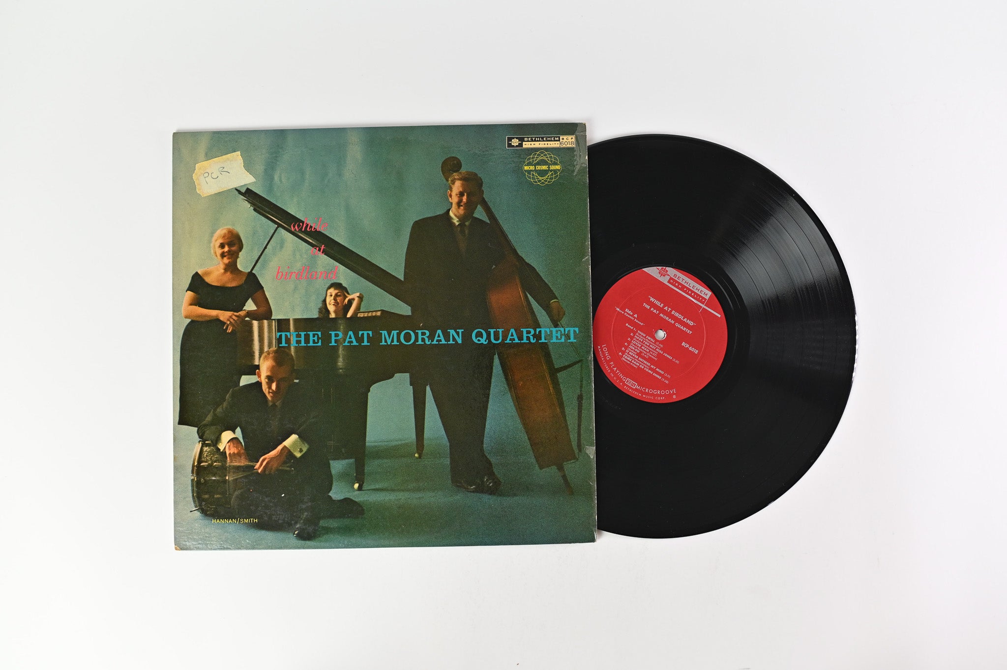 The Pat Moran Quartet - While At Birdland on Bethlehem Records Mono Deep Groove