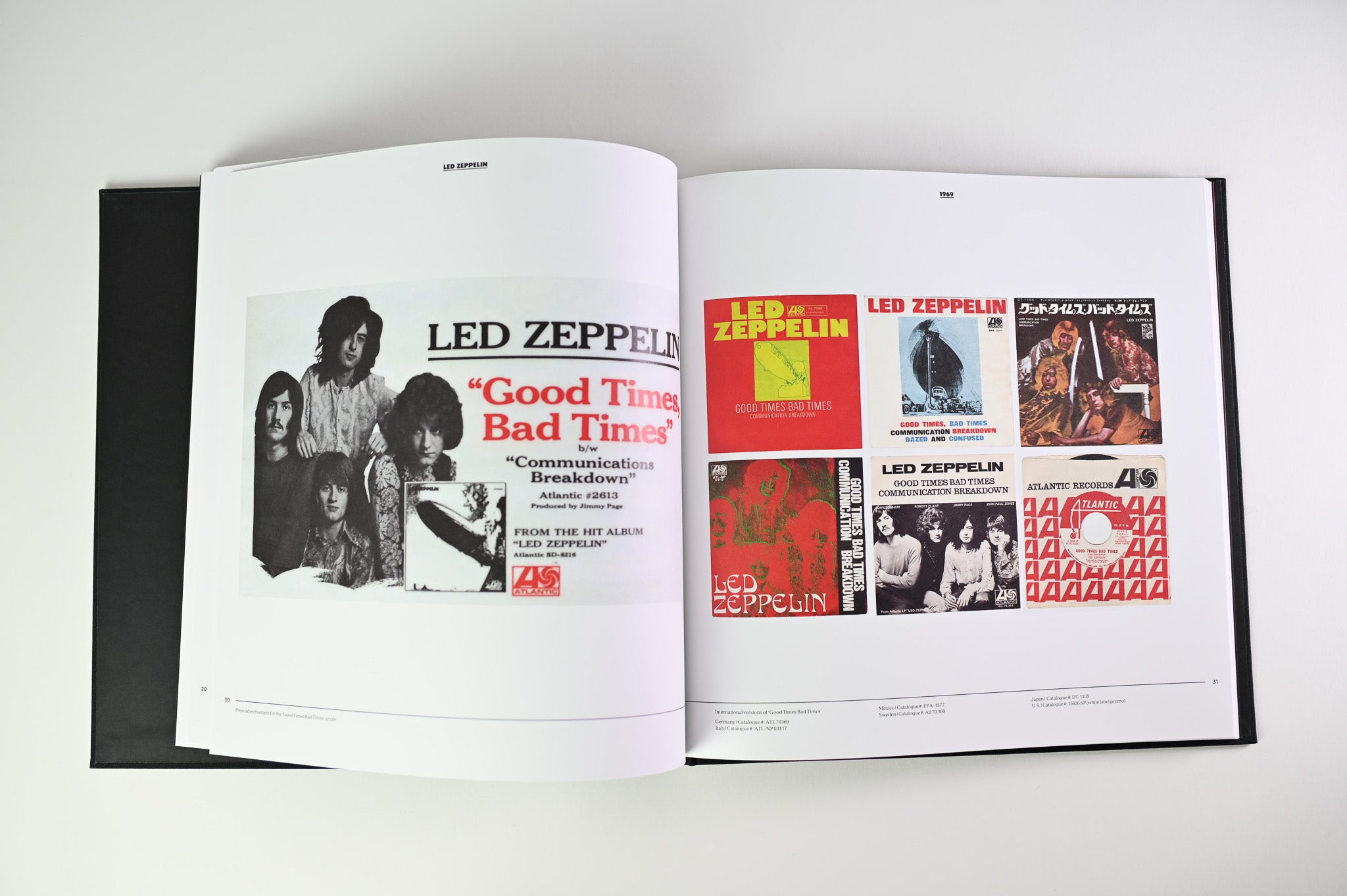 Led Zeppelin - Led Zeppelin on Atlantic Ltd Numbered Deluxe
