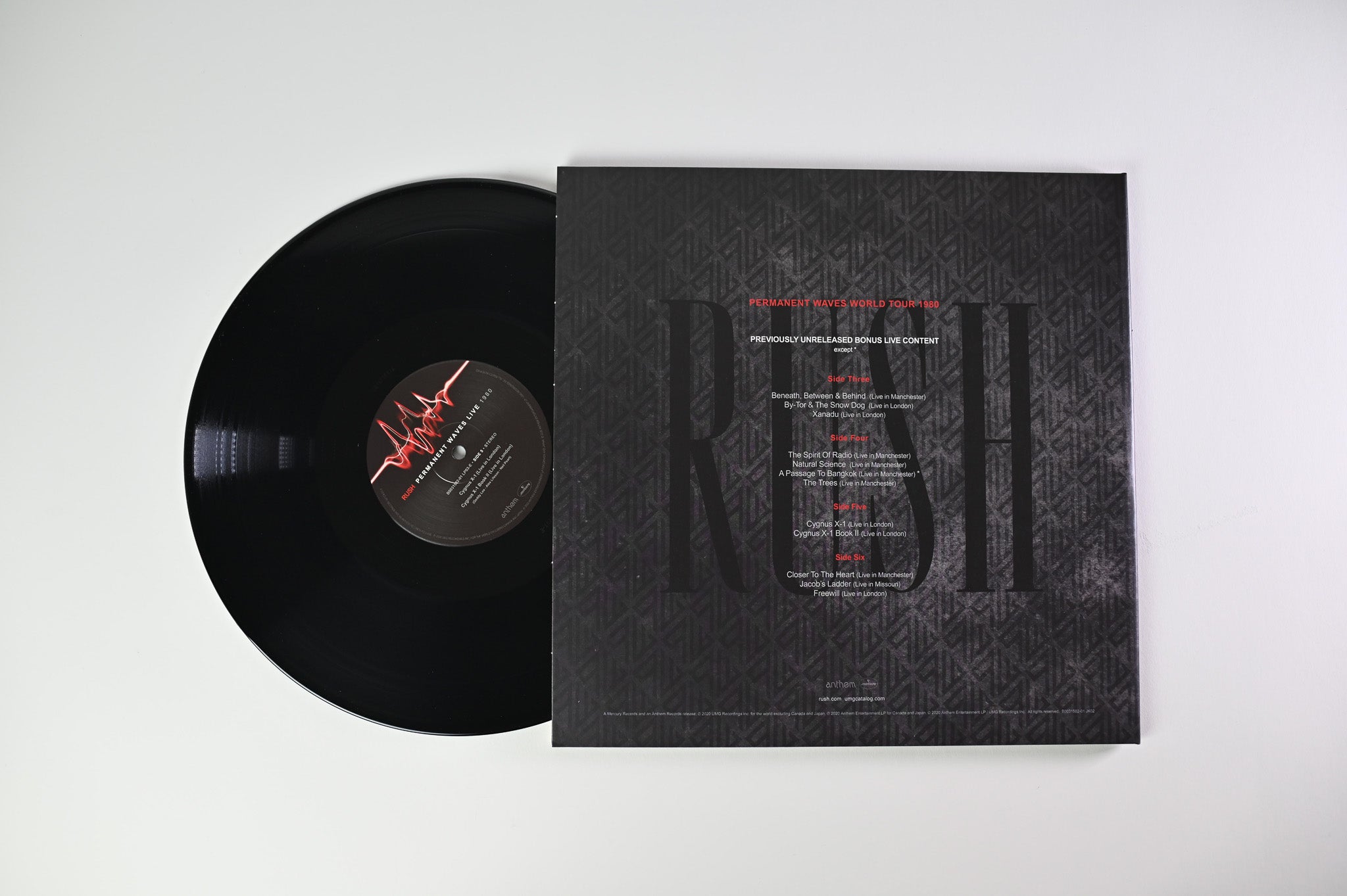 Rush - Permanent Waves on Mercury Ltd 40th Anniversary Box Set