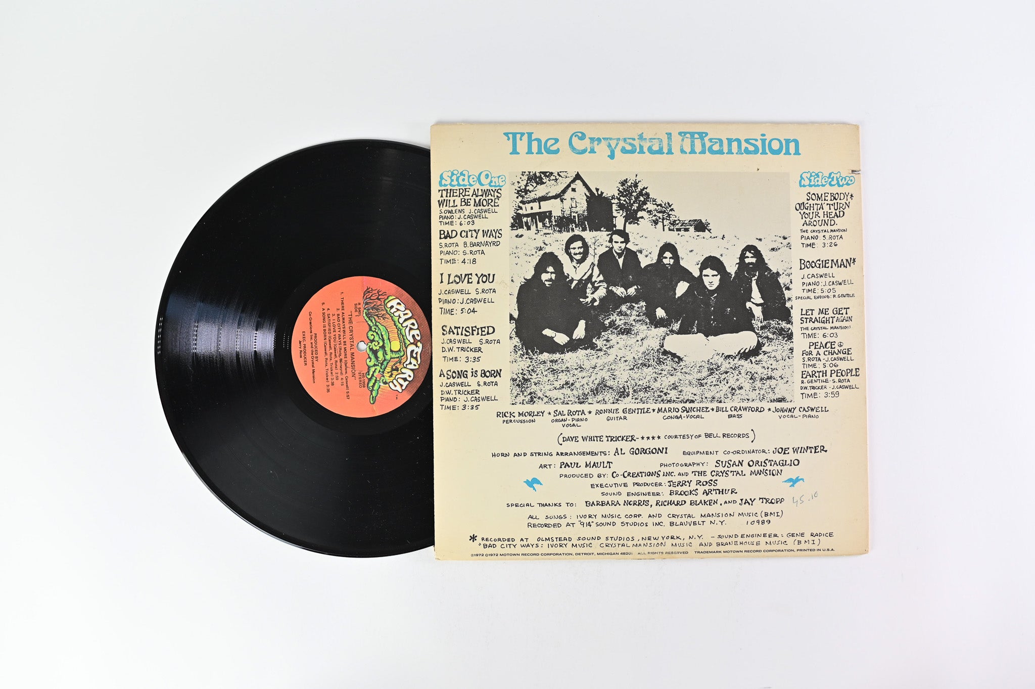 The Crystal Mansion  - The Crystal Mansion on Rare Earth