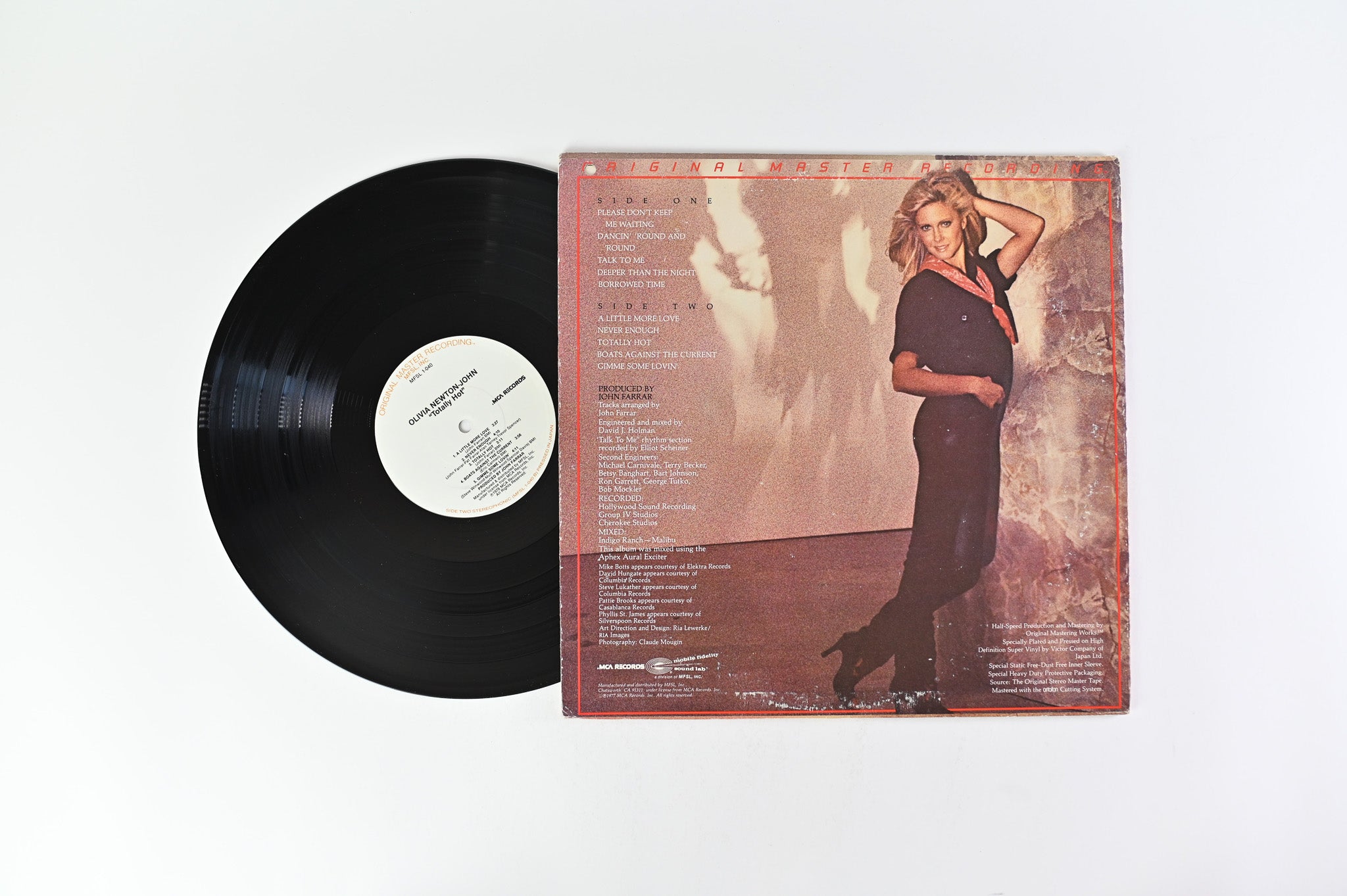 Olivia Newton-John - Totally Hot Mobile Fidelity Sound Labs MFSL Reissue