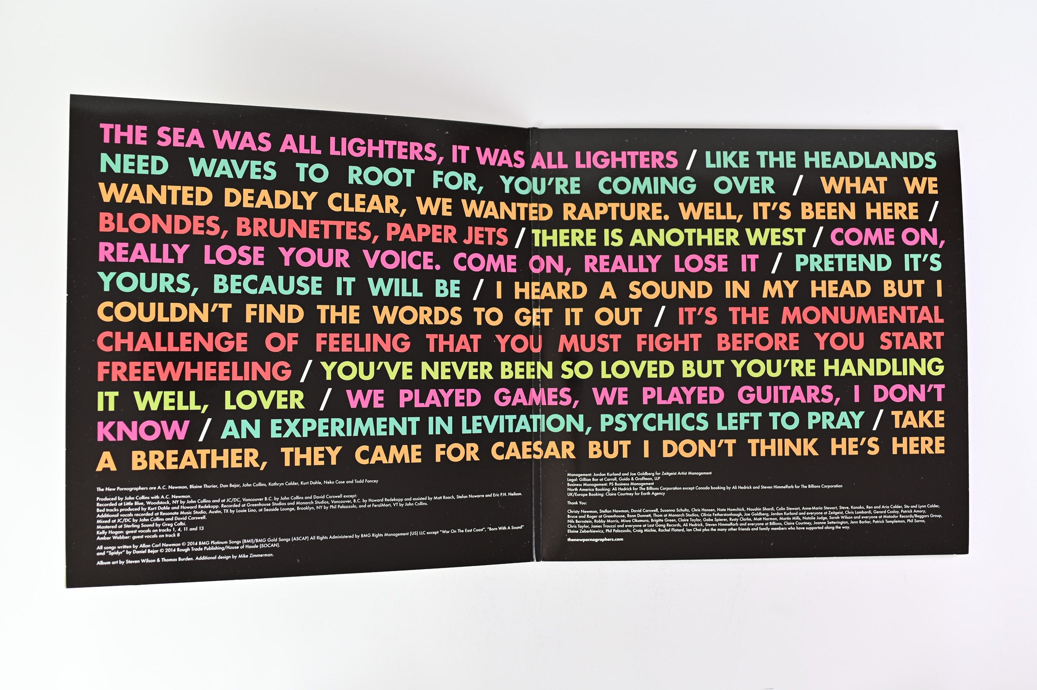 The New Pornographers - Brill Bruisers Multicolored Vinyl on Matador