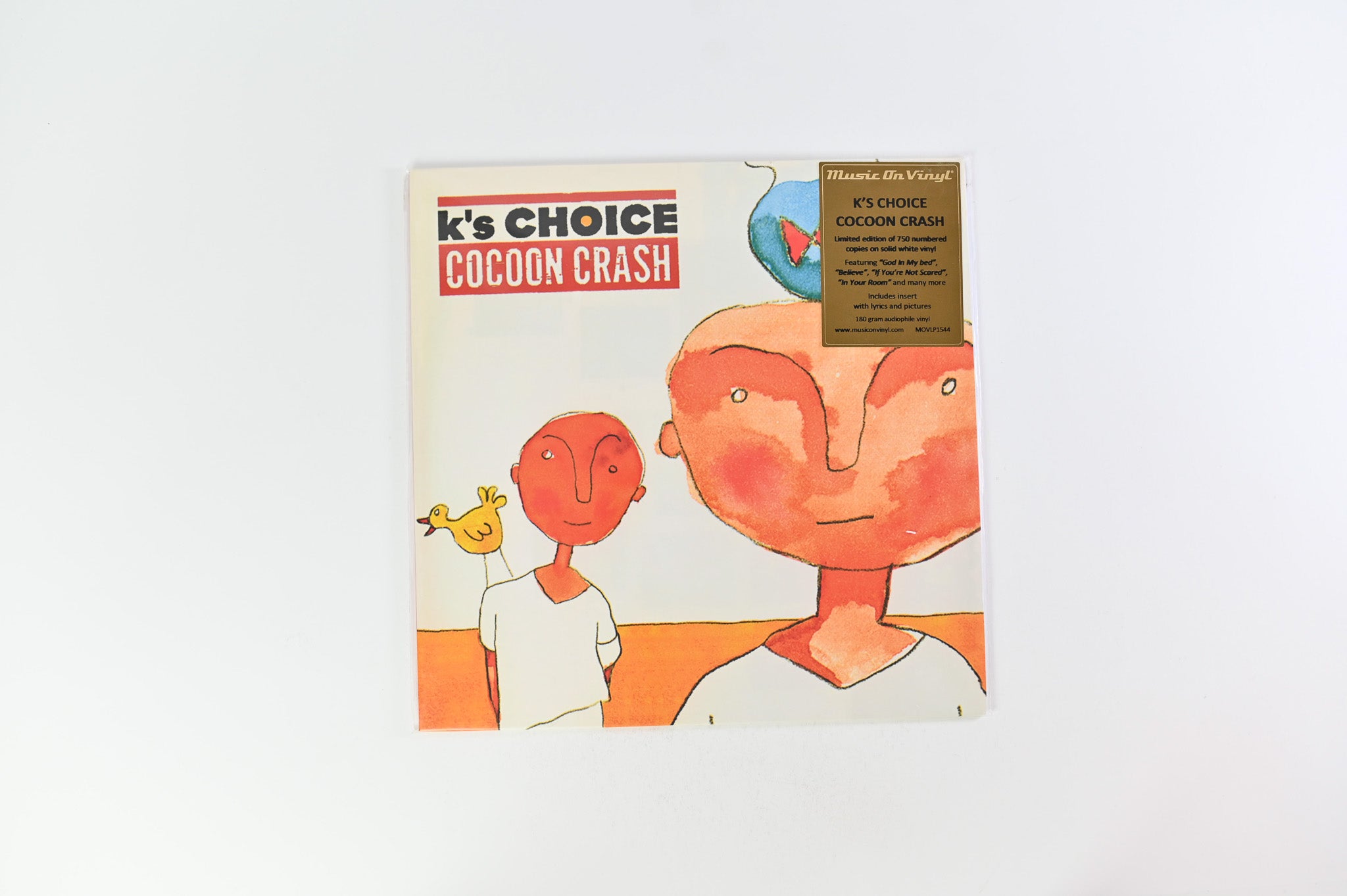 K's Choice - Cocoon Crash on Music On Vinyl - White Vinyl