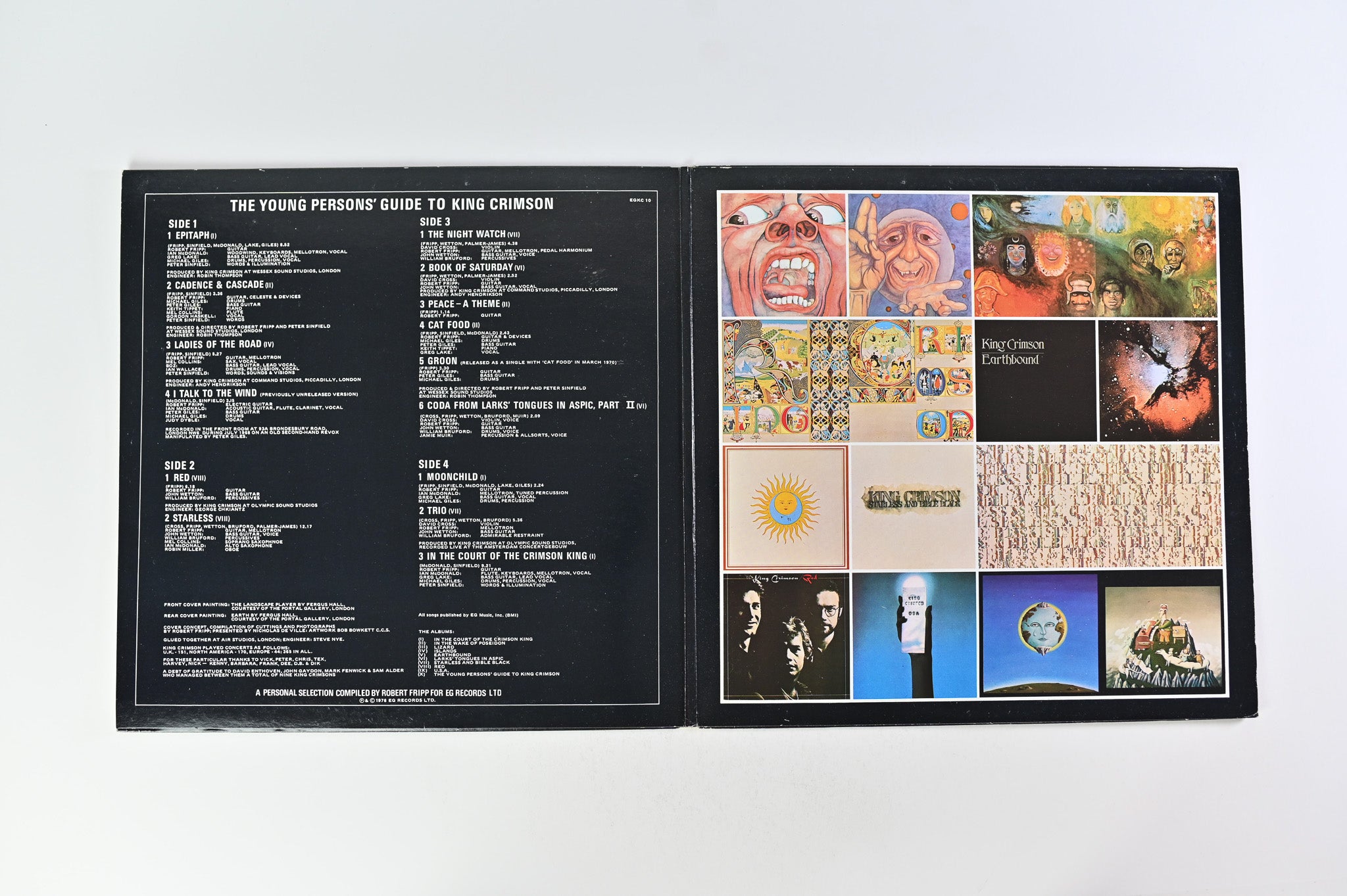 King Crimson - The Young Persons' Guide To King Crimson on Editions EG