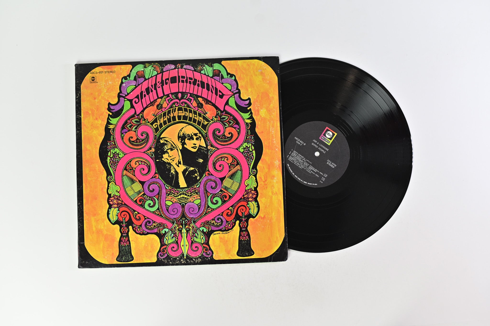 Jan And Lorraine - Gypsy People on ABC Records - Promo