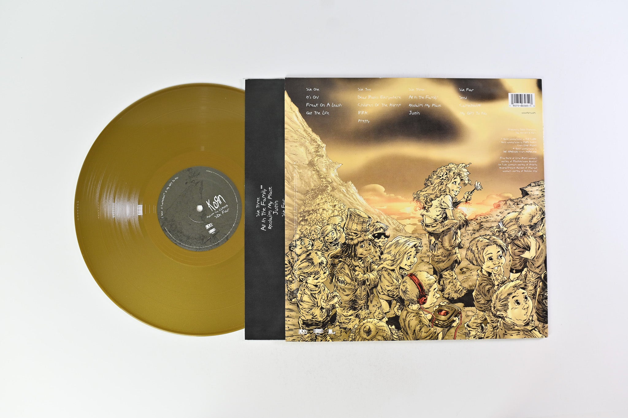 Korn - Follow The Leader on Immortal Records - Gold Vinyl