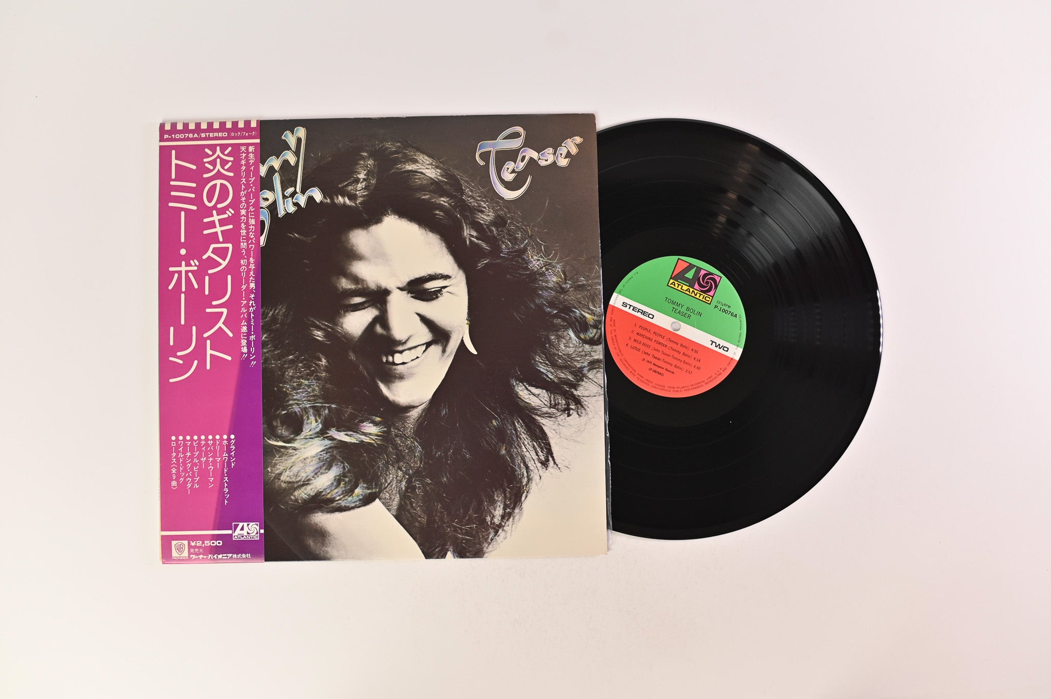 Tommy Bolin - Teaser on Atlantic - Japanese Pressing