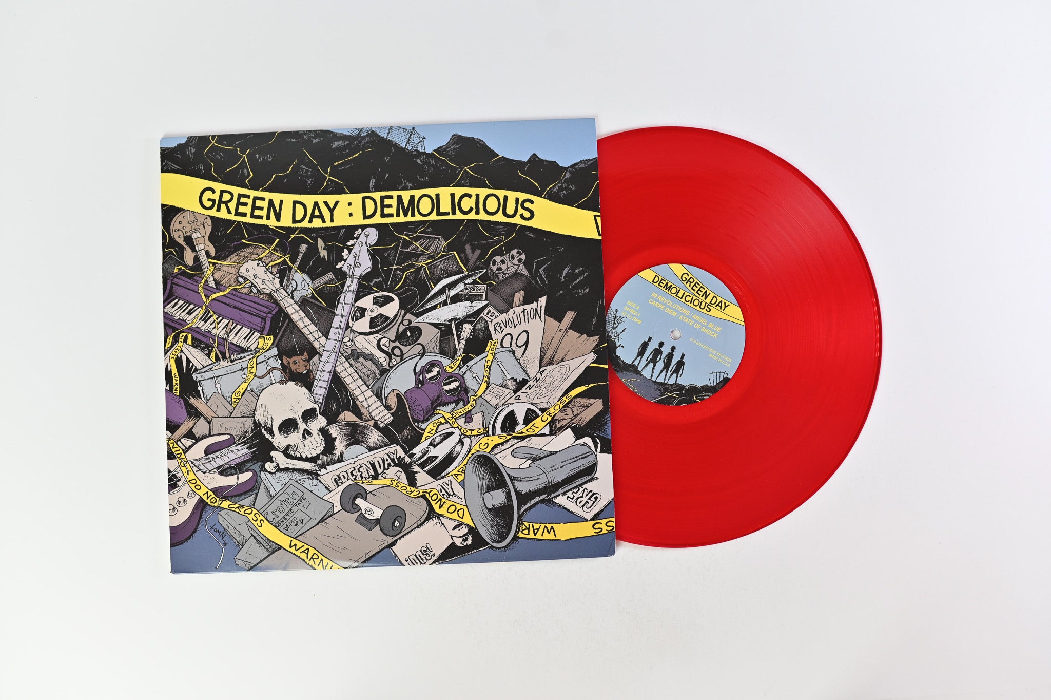 Green Day - Demolicious on Reprise Records - Red Vinyl RSD Pressing