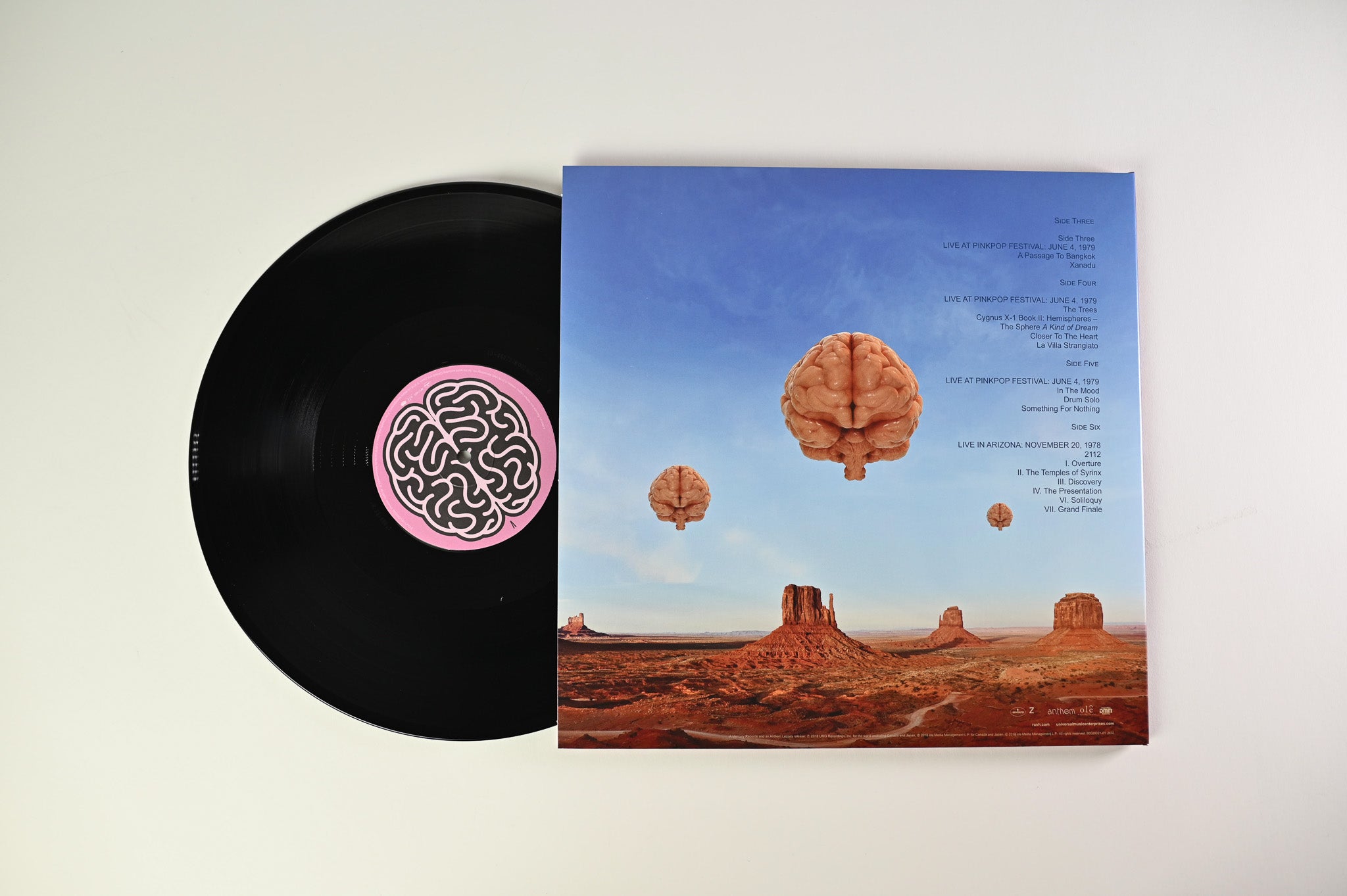 Rush - Hemispheres 40th Anniversary Super Deluxe on Anthem Mercury Ltd Box Set Reissue
