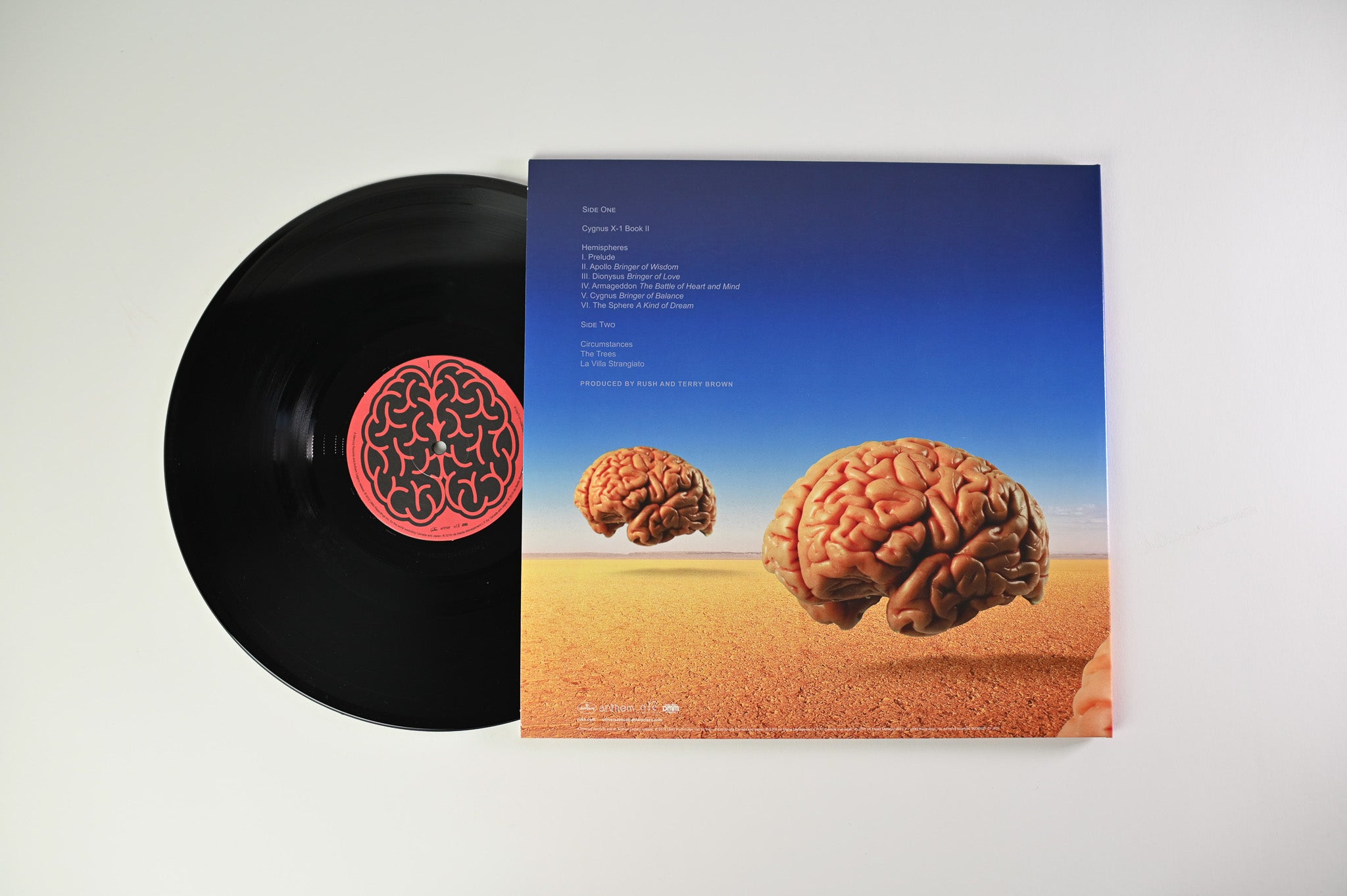 Rush - Hemispheres 40th Anniversary Super Deluxe on Anthem Mercury Ltd Box Set Reissue