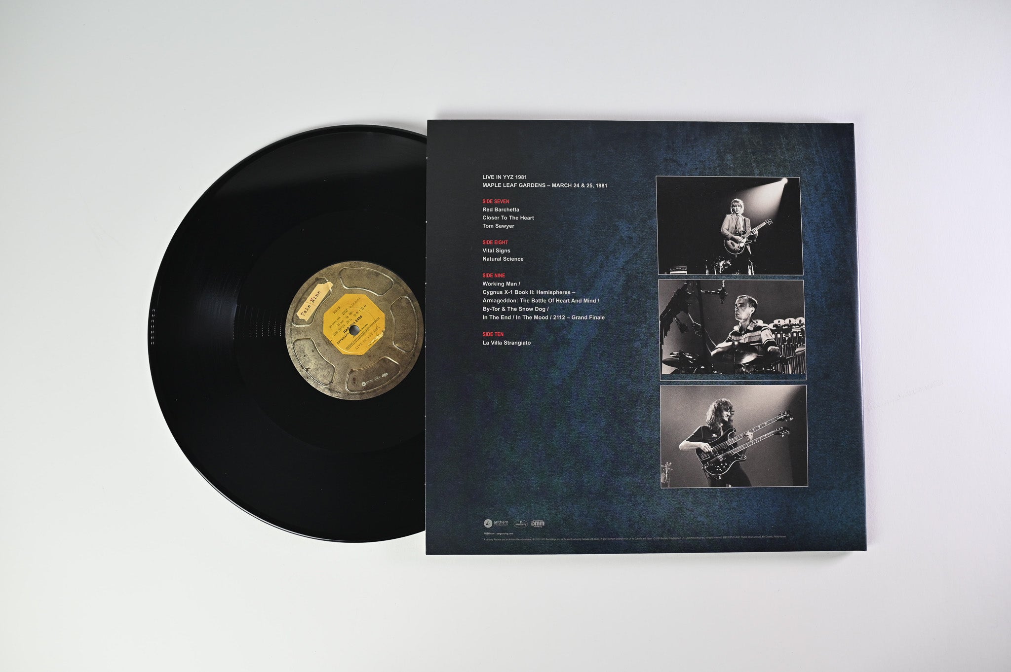 Rush - Moving Pictures on Anthem Mercury 40th Anniversary Box Set Reissue
