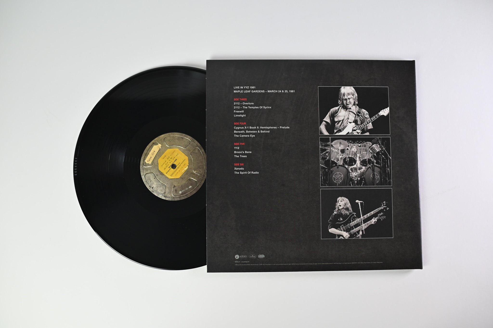 Rush - Moving Pictures on Anthem Mercury 40th Anniversary Box Set Reis