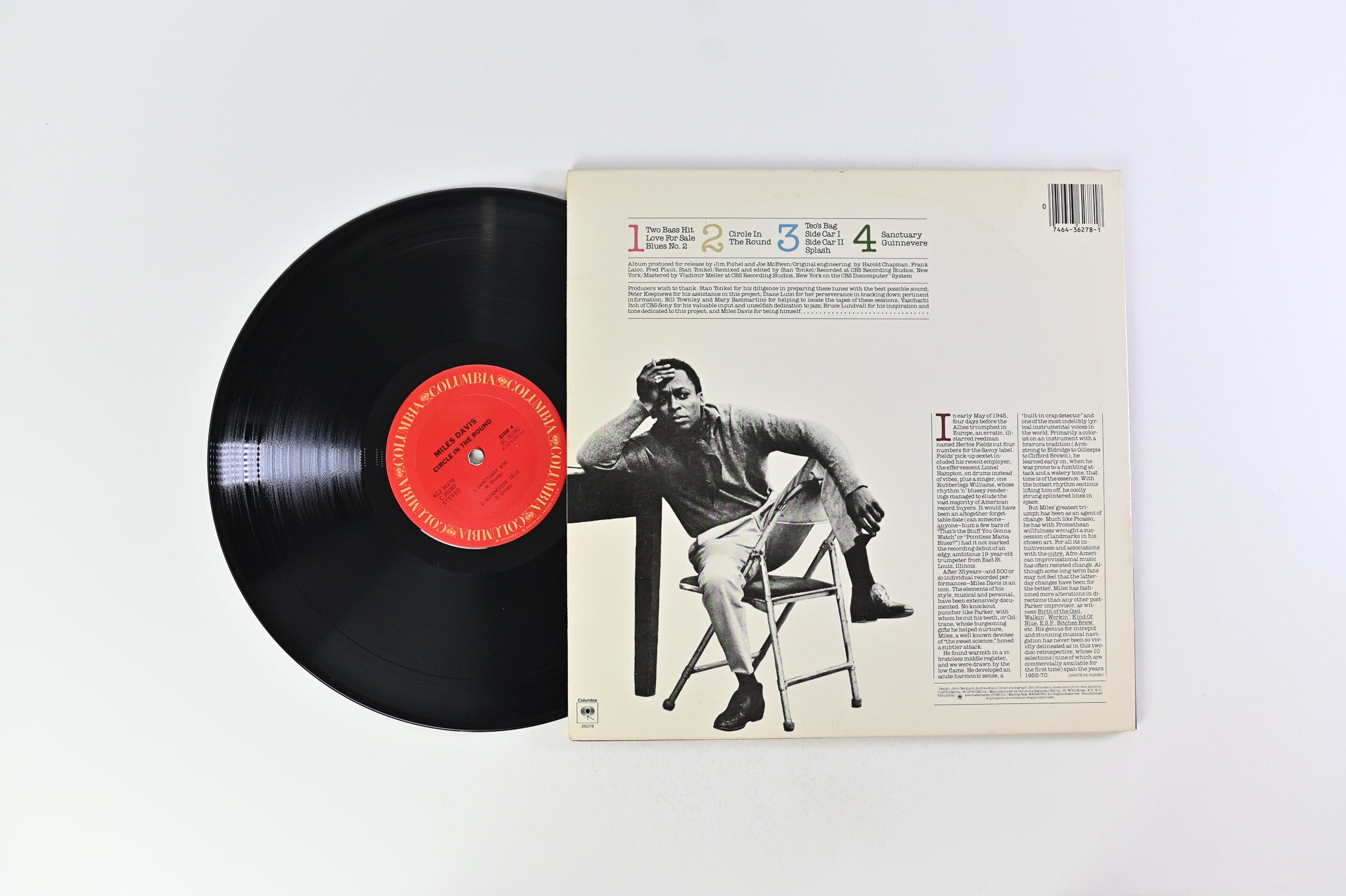 Miles Davis - Circle In The Round on Columbia