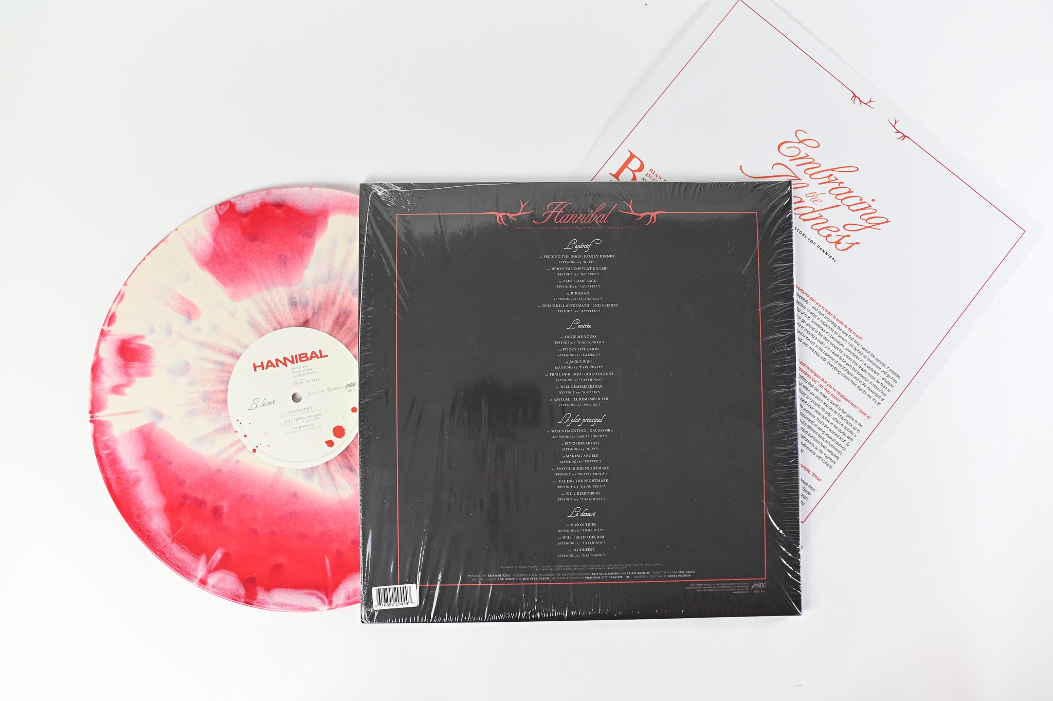 Brian Reitzell - Hannibal (Original Television Soundtrack) on Mondo Ltd Steak Tartare