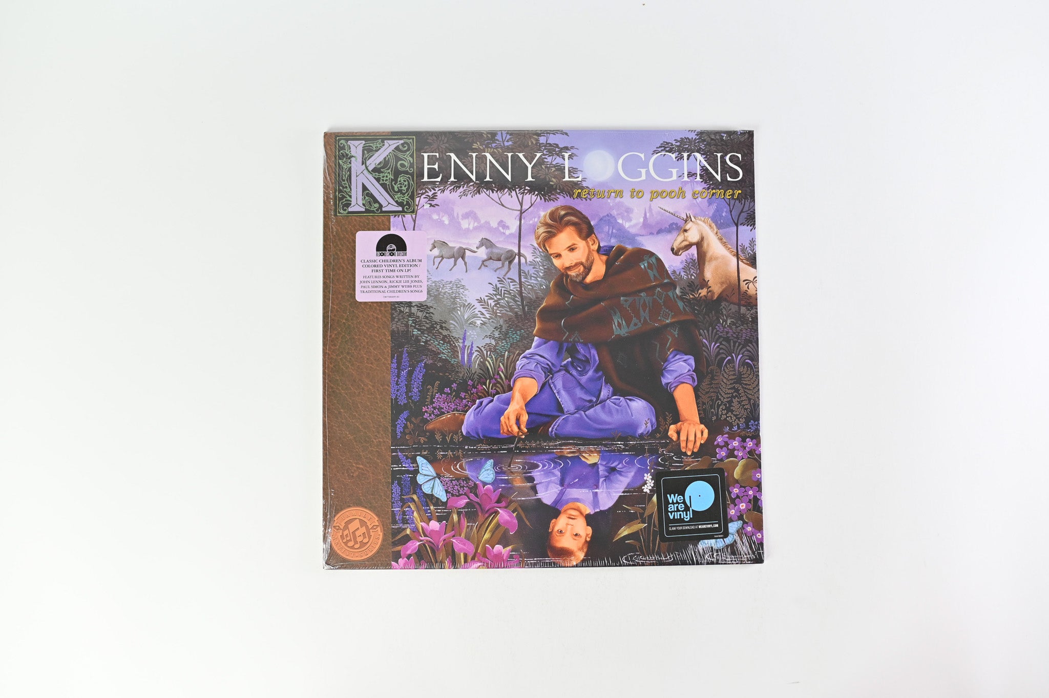 Kenny Loggins - Return To Pooh Corner on Columbia Sony Wonder Ltd RSD 2018 Purple/White Swirl Sealed