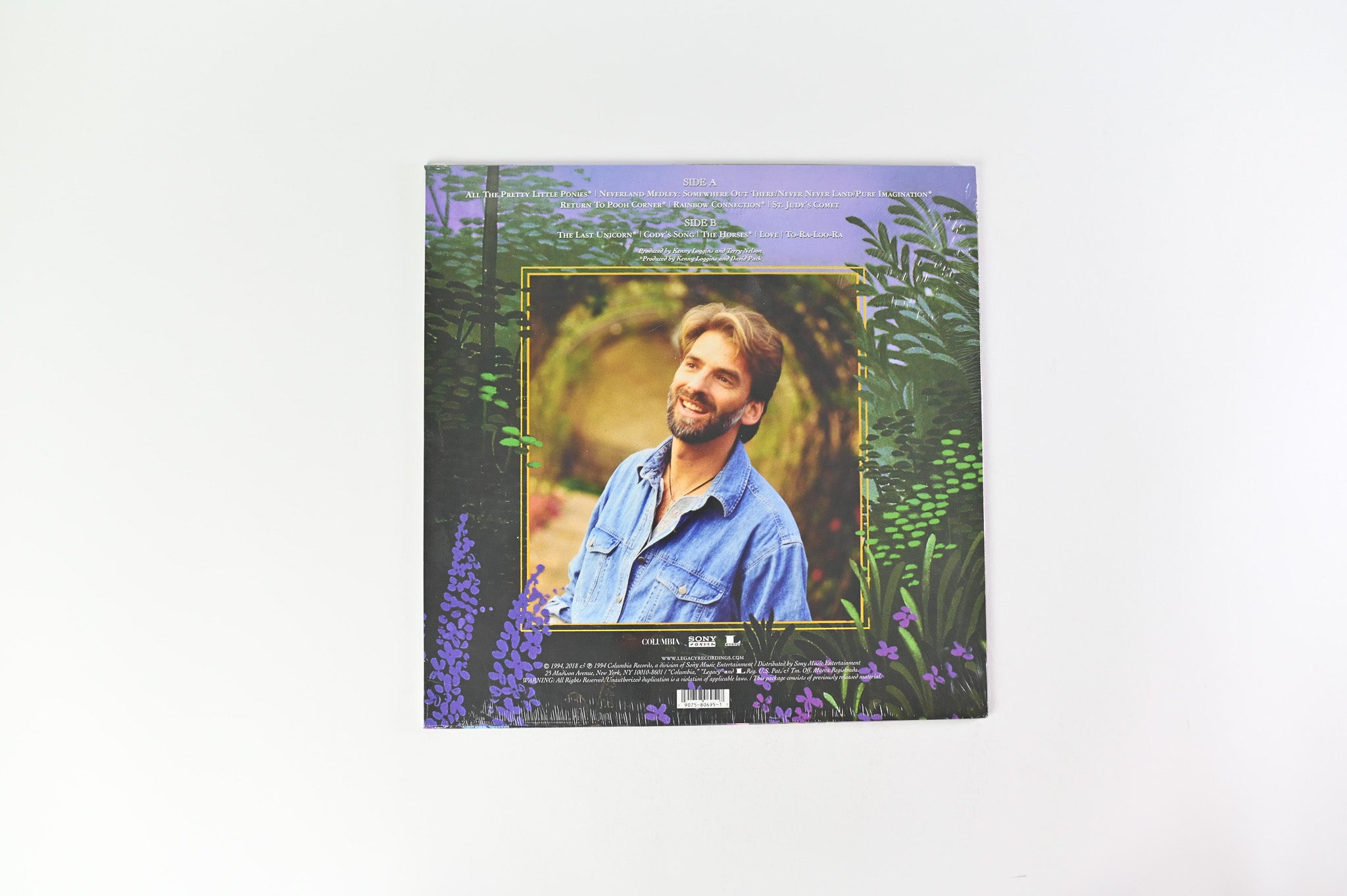 Kenny Loggins - Return To Pooh Corner on Columbia Sony Wonder Ltd RSD 2018 Purple/White Swirl Sealed