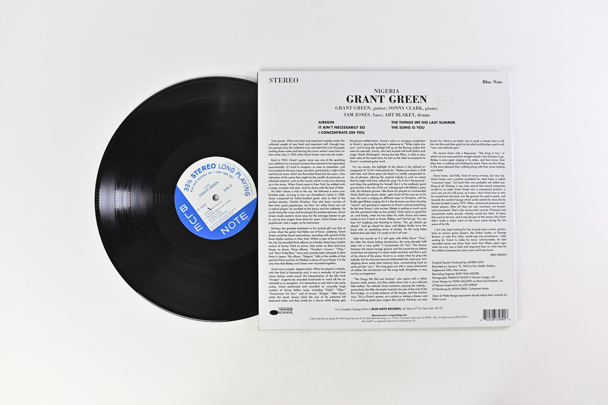 Grant Green - Nigeria on Blue Note Tone Poet Series