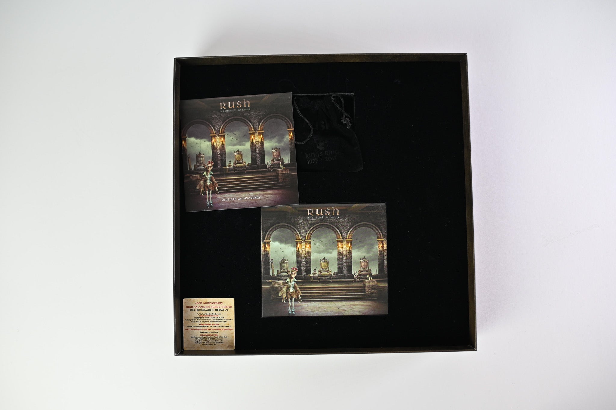 Rush - A Farewell To Kings on Anthem Mercury 40th Anniversary Limited Edition Super Deluxe Box Set Reissue