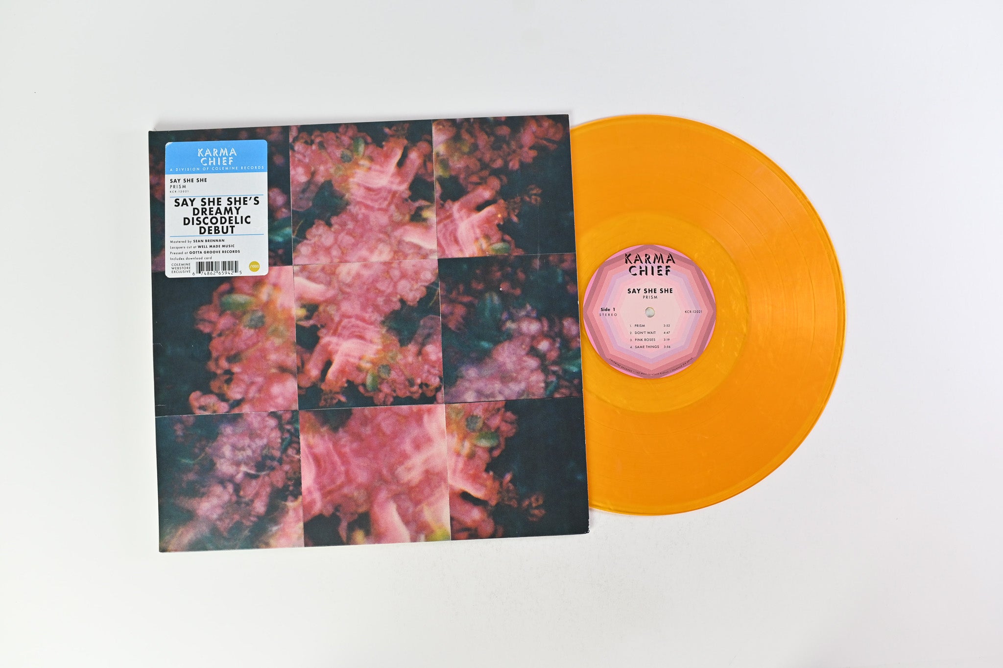 Say She She - Prism on Karma Chief Records - Gold Vinyl