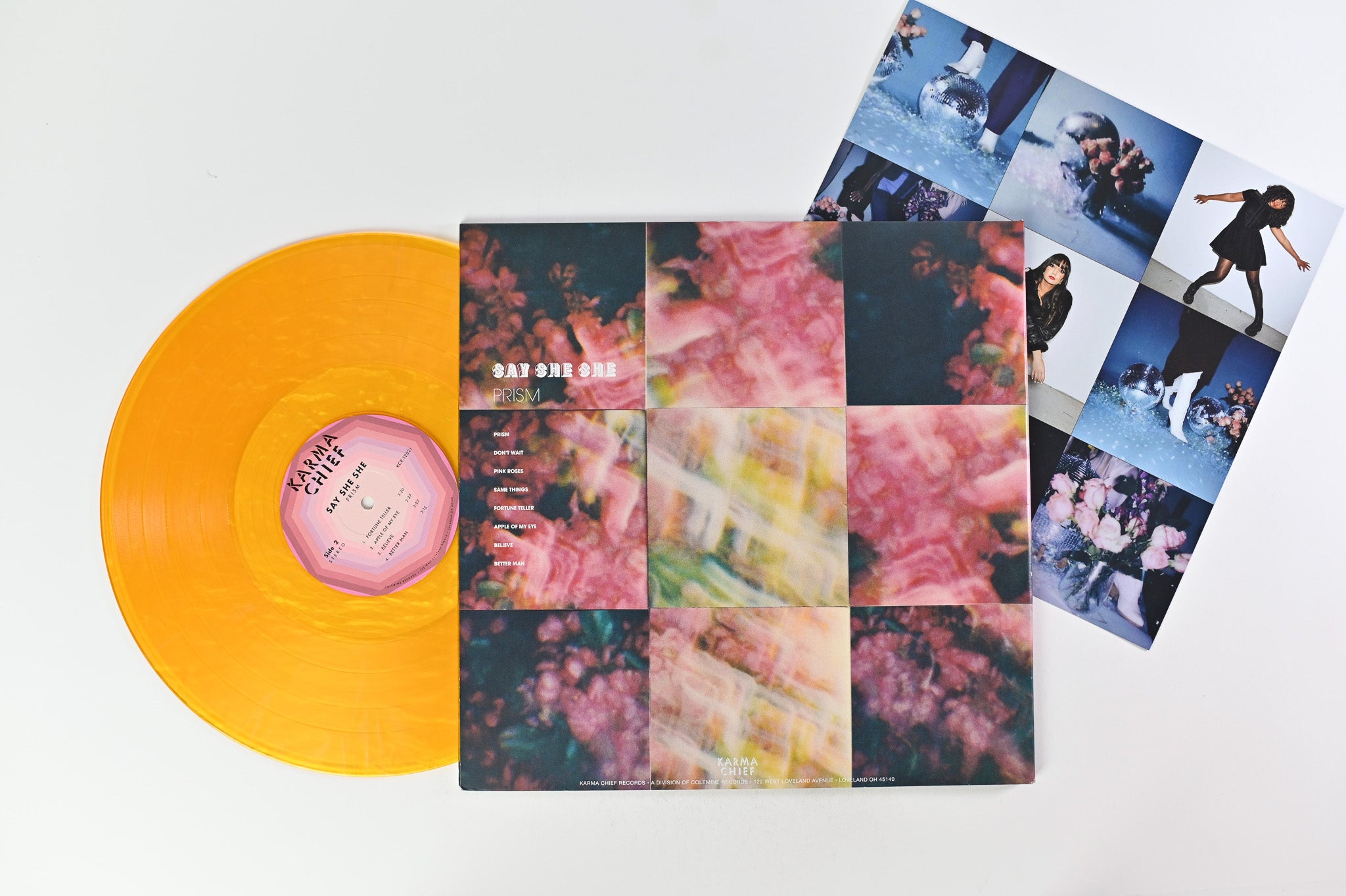 Say She She - Prism on Karma Chief Records - Gold Vinyl