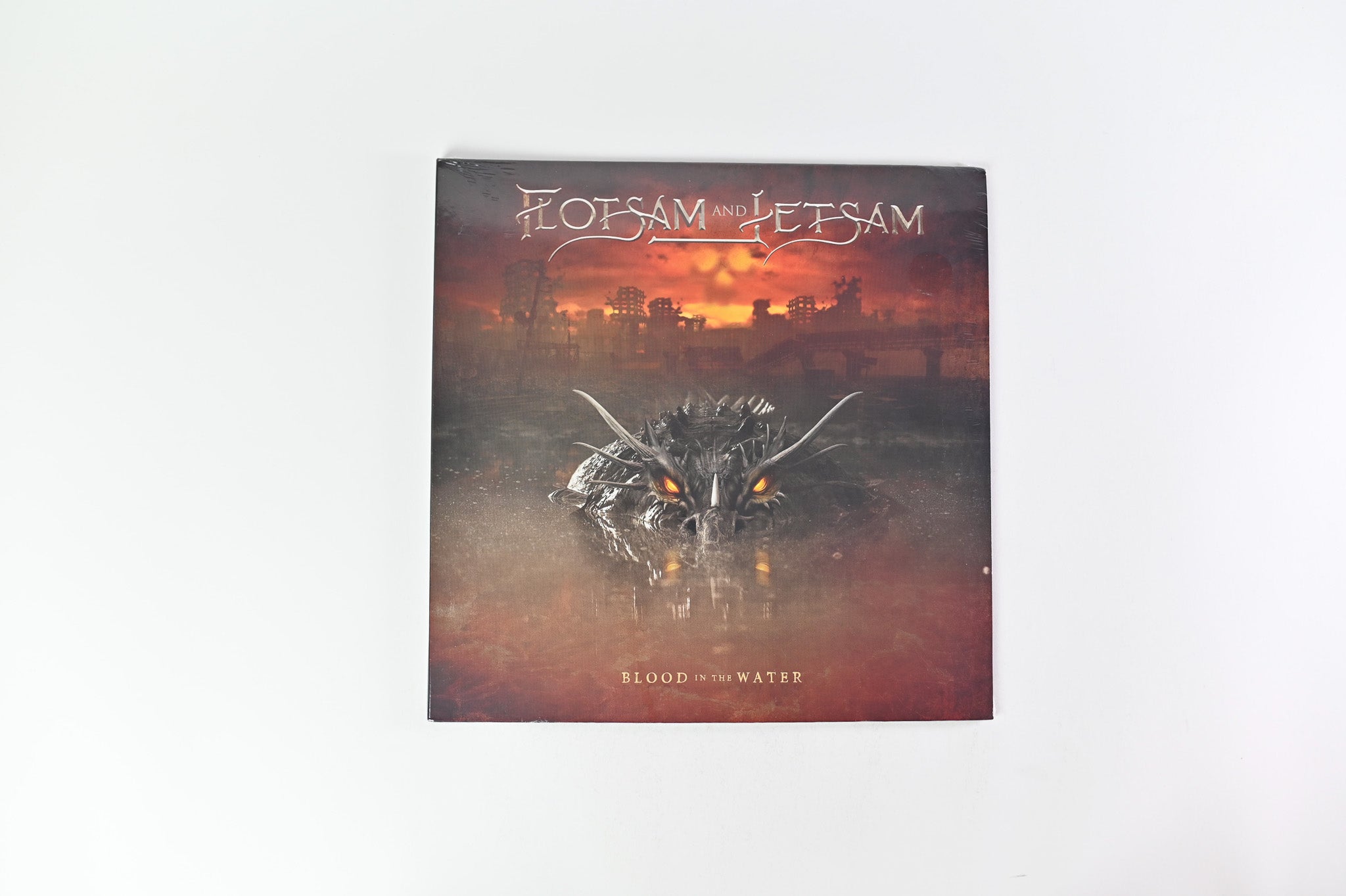 Flotsam And Jetsam - Blood In The Water on AFM Ltd Clear Orange Sealed