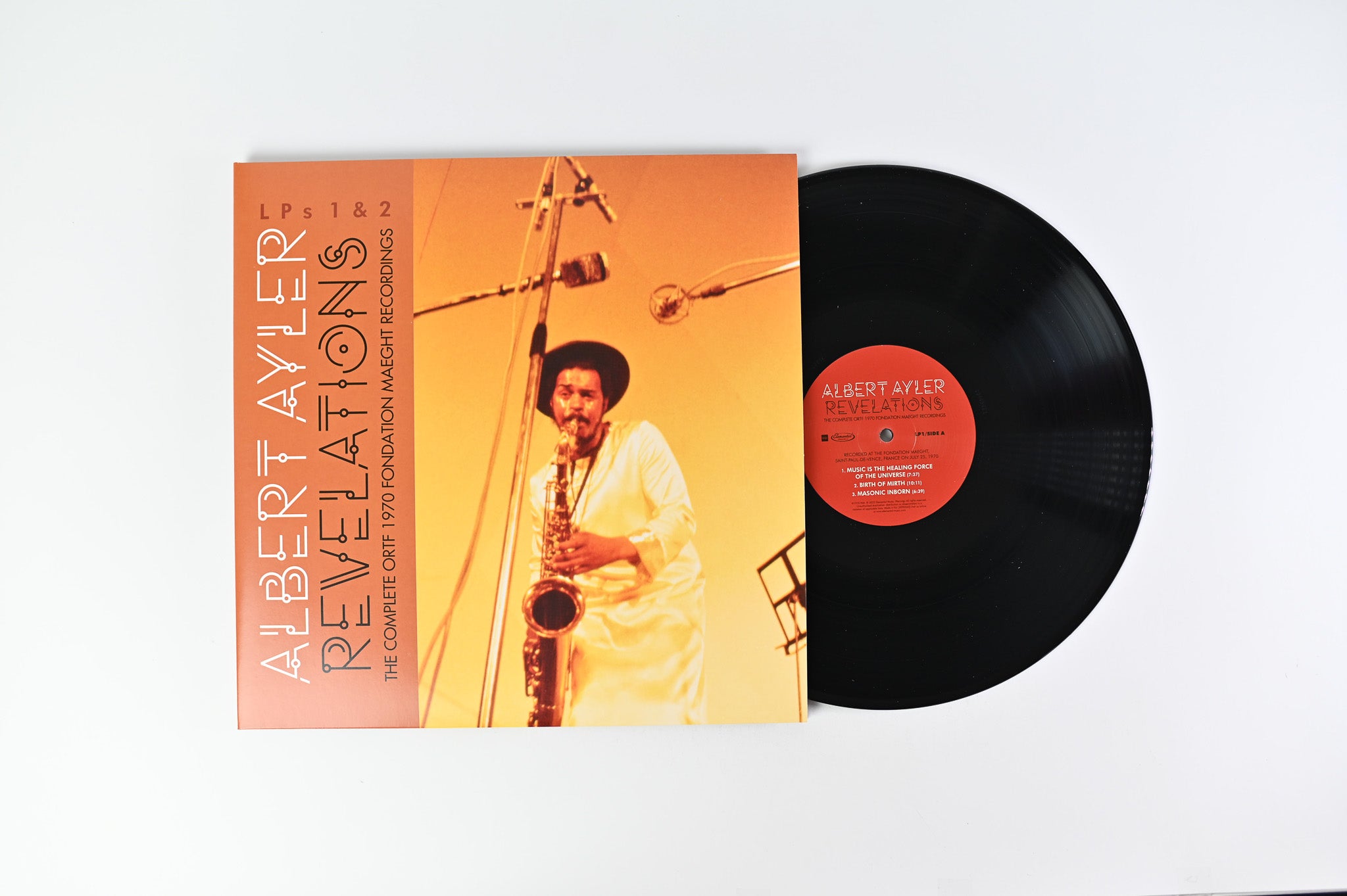 Albert Ayler - Revelations - The Complete ORTF 1970 Fondation Maeght Recordings on Elemental RSD 2022 Ltd Numbered