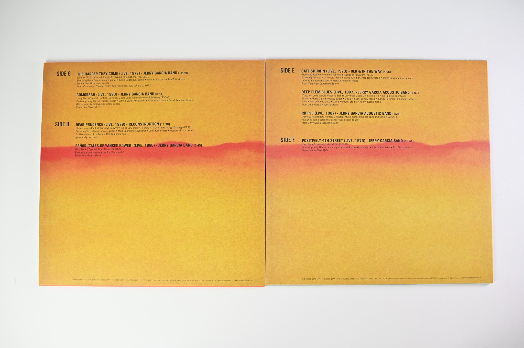 Jerry Garcia - The Very Best Of Jerry Garcia on Rhino RSD 2020 Limited Box Set