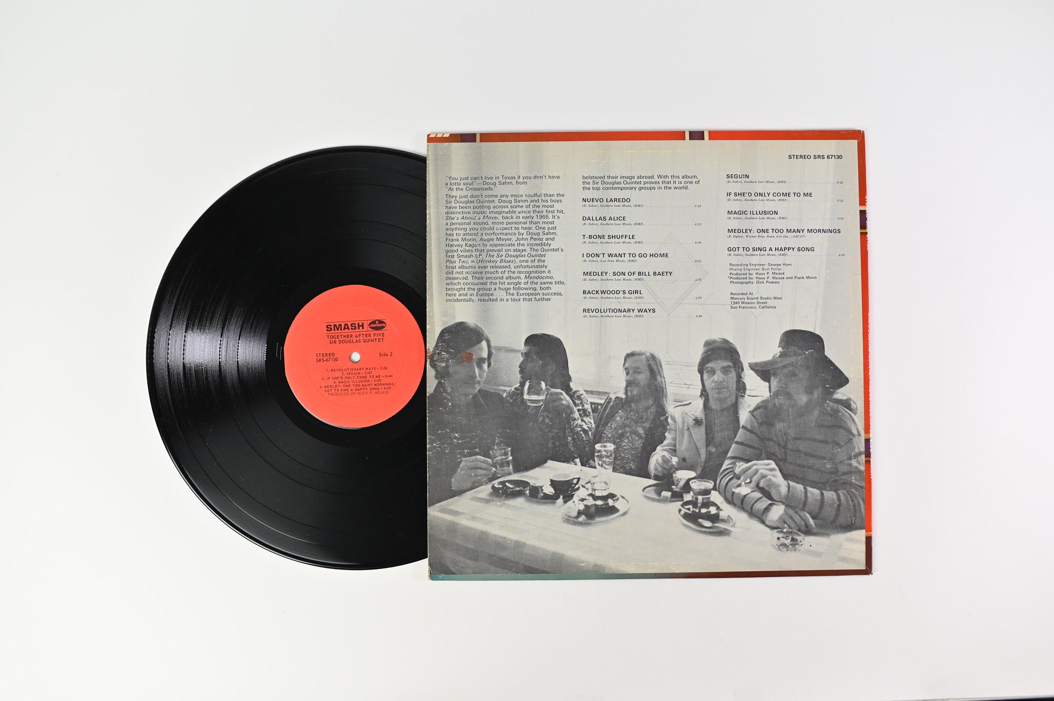 Sir Douglas Quintet - Together After Five on Smash Stereo