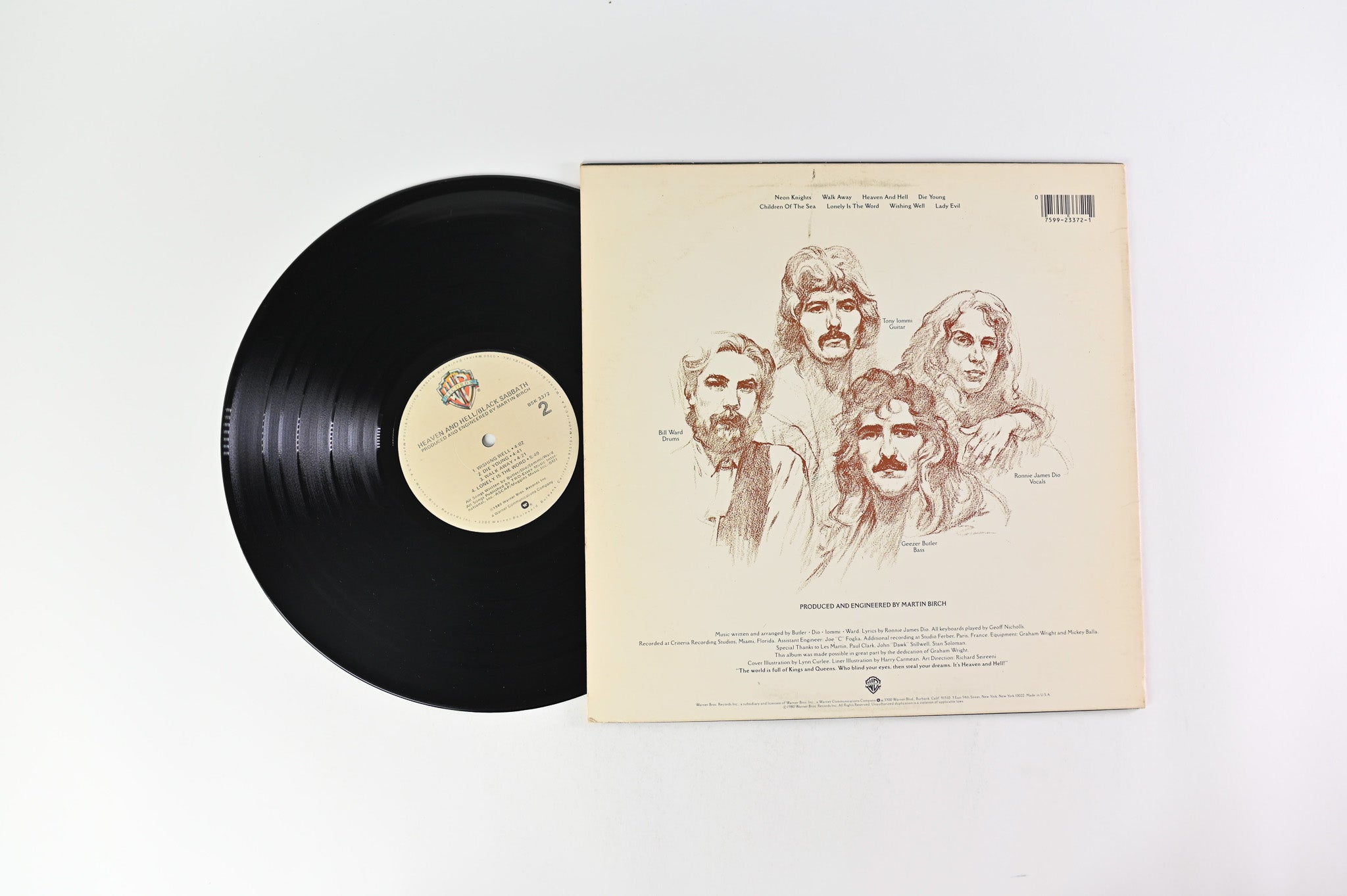 Black Sabbath - Heaven And Hell on Warner Bros