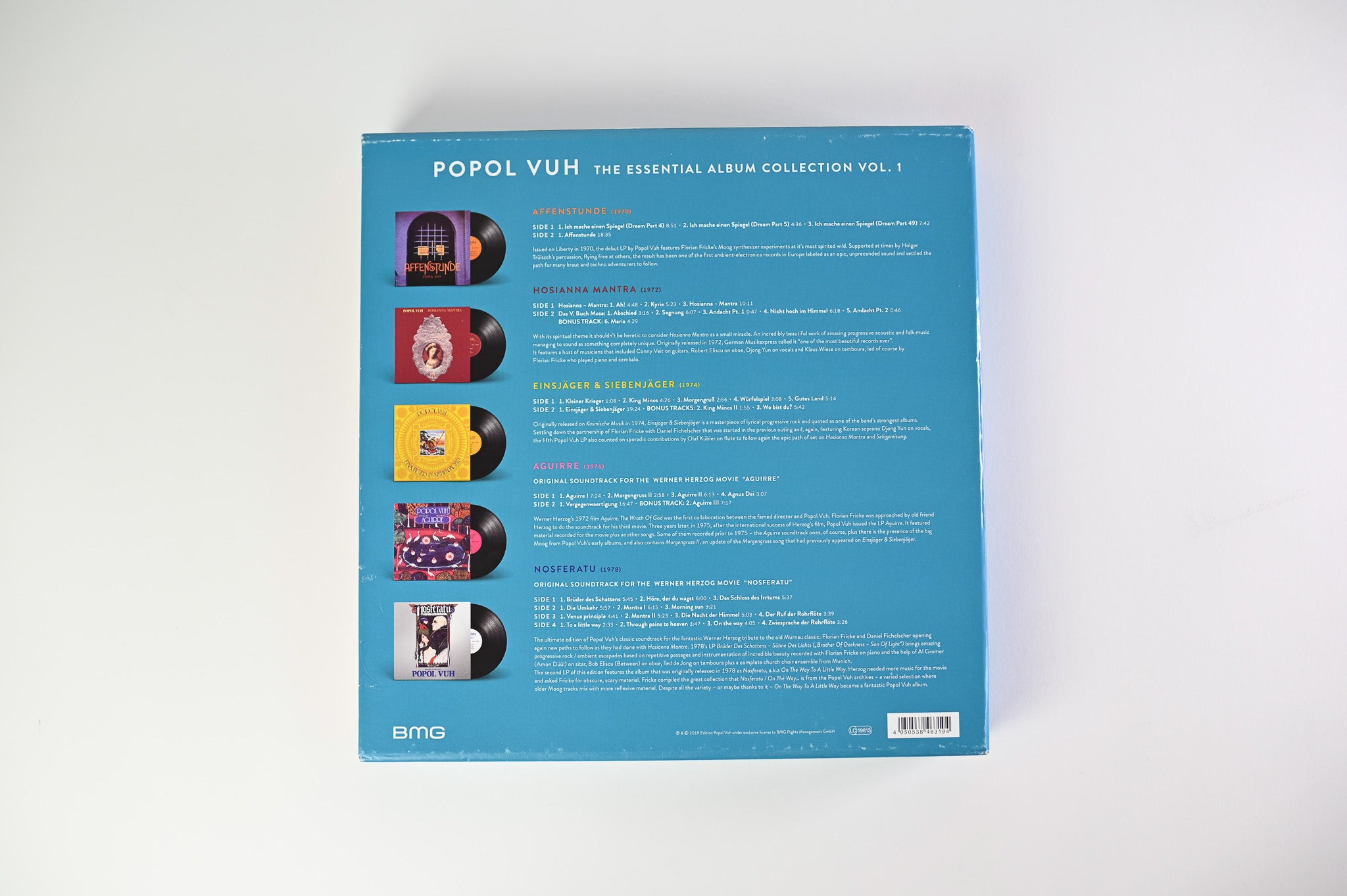 Popol Vuh - The Essential Album Collection Vol.1 on BMG Box Set Reissue