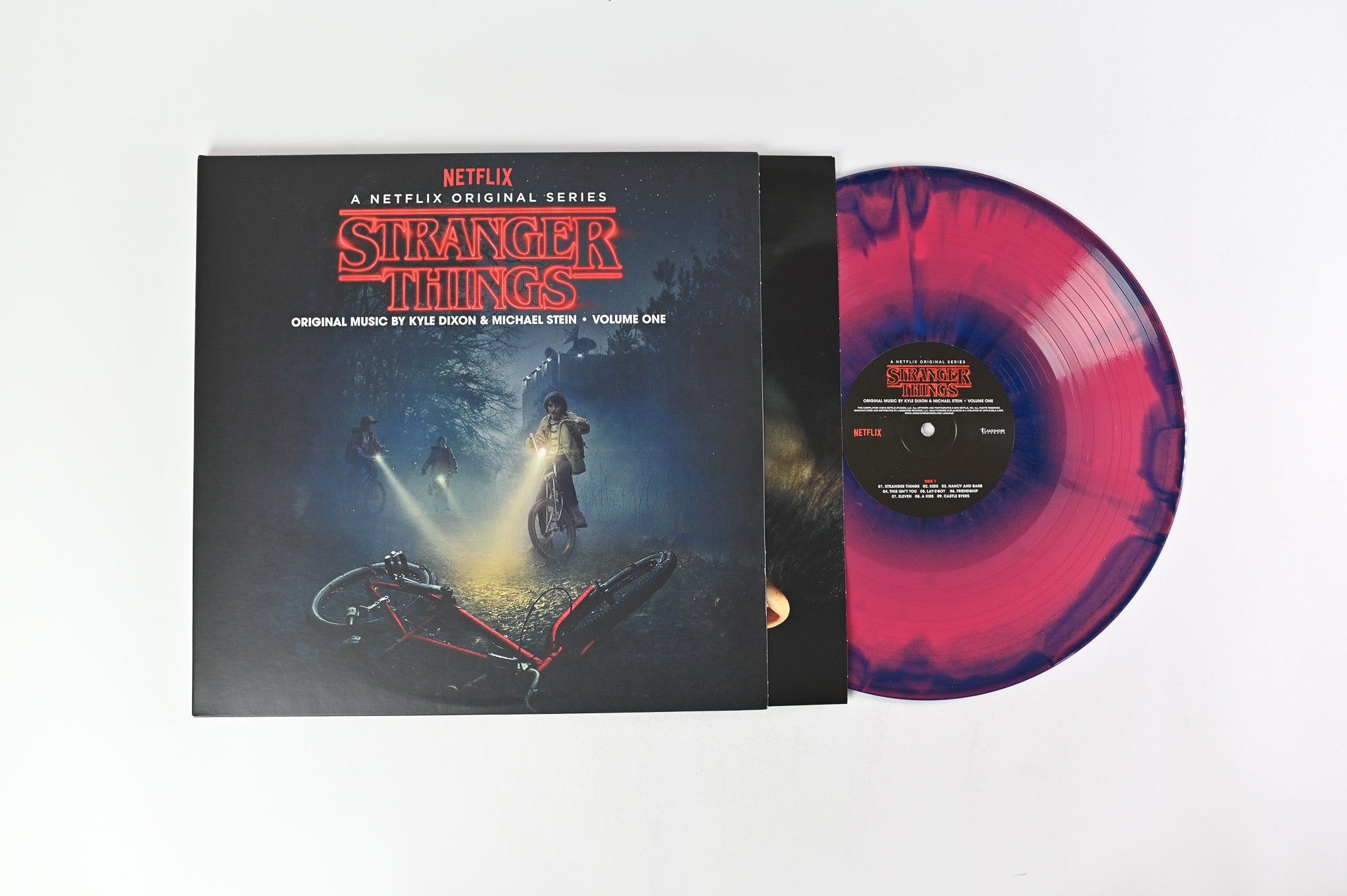 Kyle Dixon - Stranger Things, Volume One (A Netflix Original Series) on Lakeshore Red & Blue Starburst