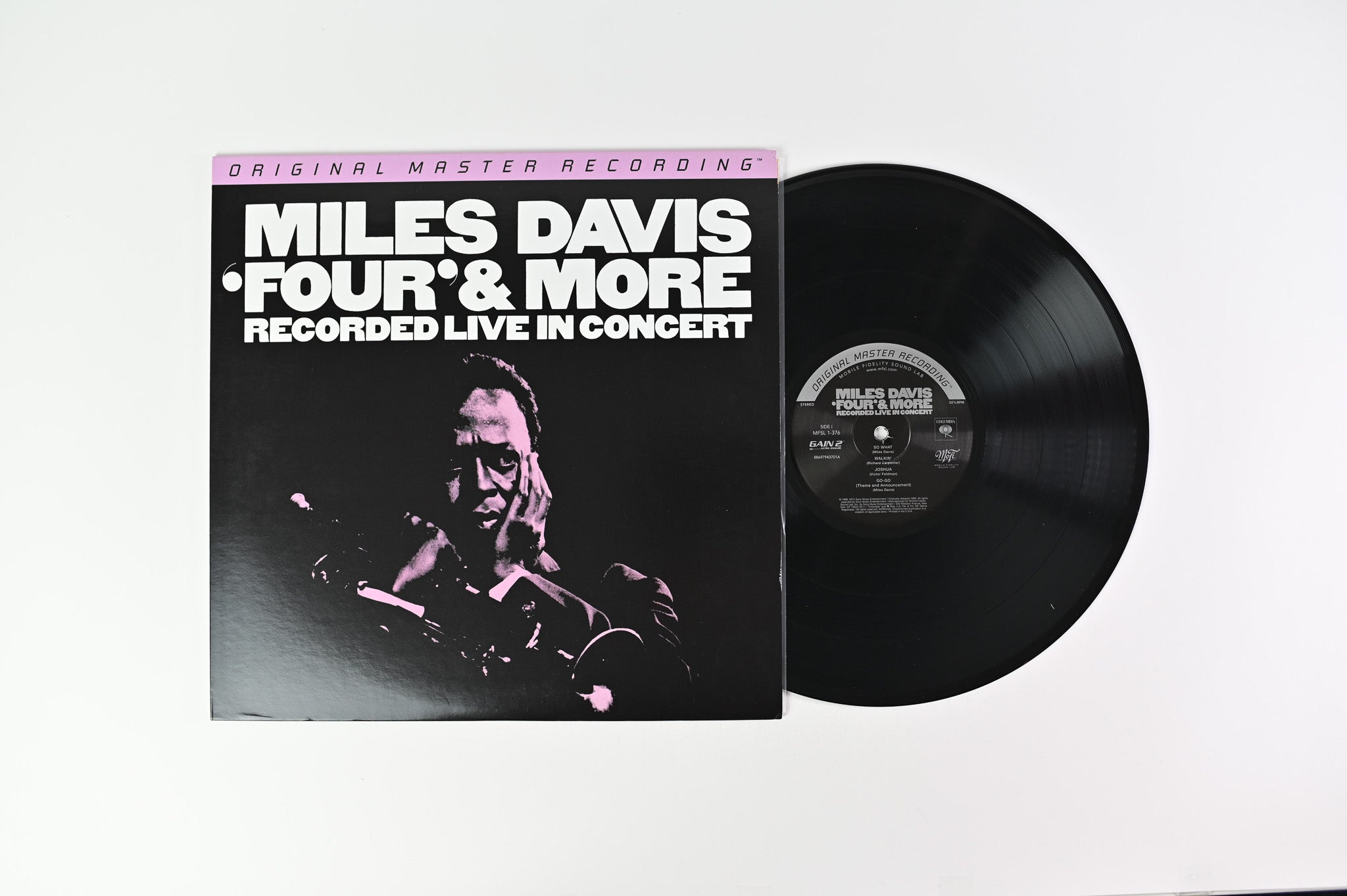 Miles Davis - 'Four' & More - Recorded Live In Concert Mobile Fidelity Sound Lab Reissue