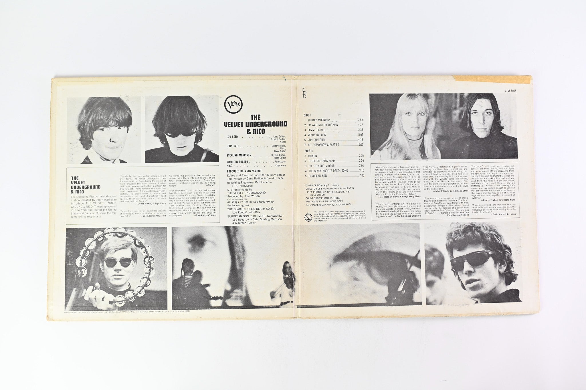 The Velvet Underground - The Velvet Underground & Nico on Verve 1971 East Coast Stereo Pressing