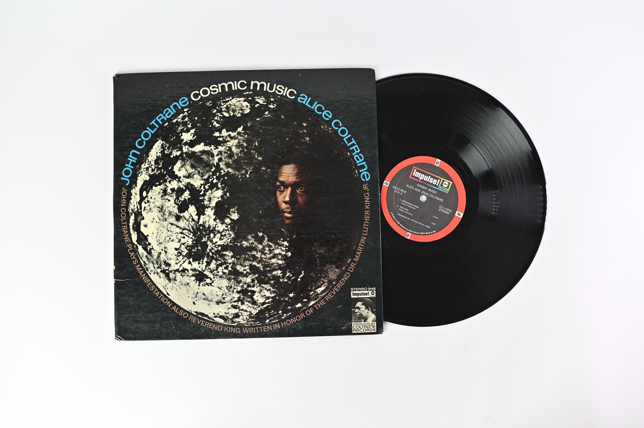 John Coltrane  & Alice Coltrane - Cosmic Music on ABC Impulse Reissue