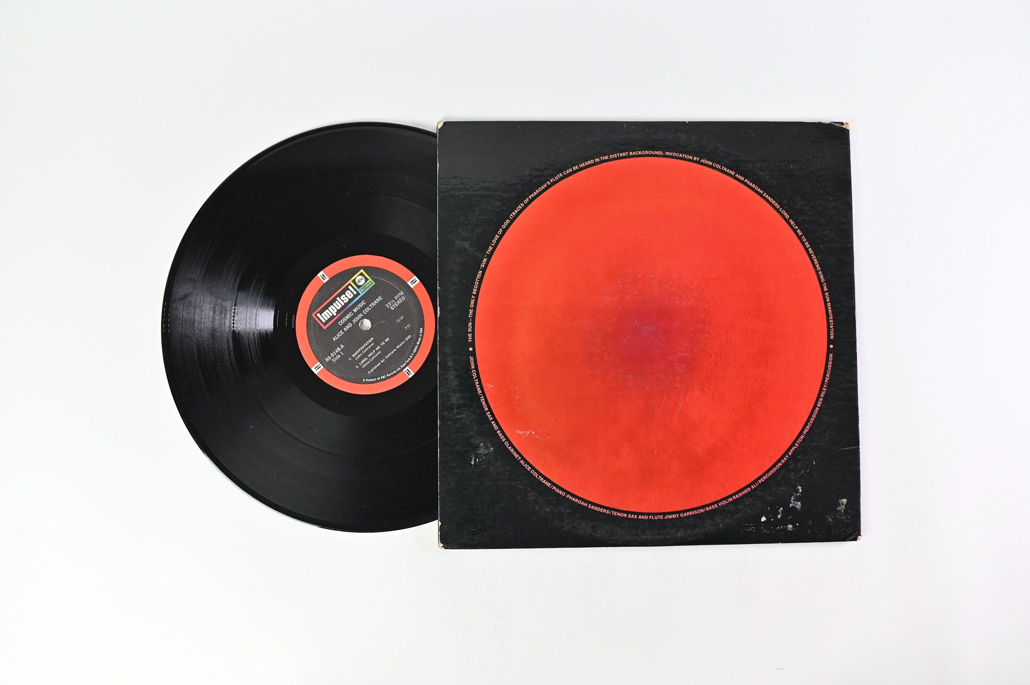 John Coltrane  & Alice Coltrane - Cosmic Music on ABC Impulse Reissue