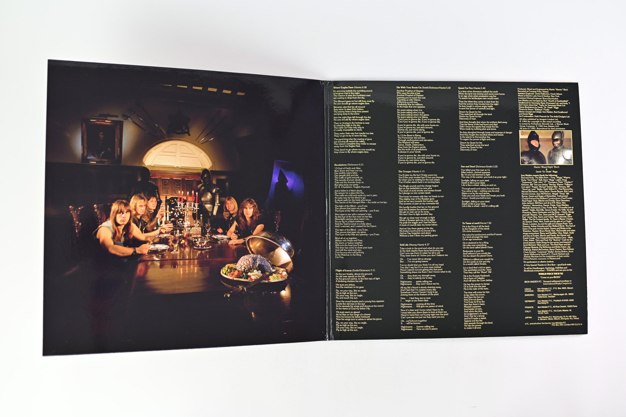 Iron Maiden - Piece Of Mind on Parlophone Reissue