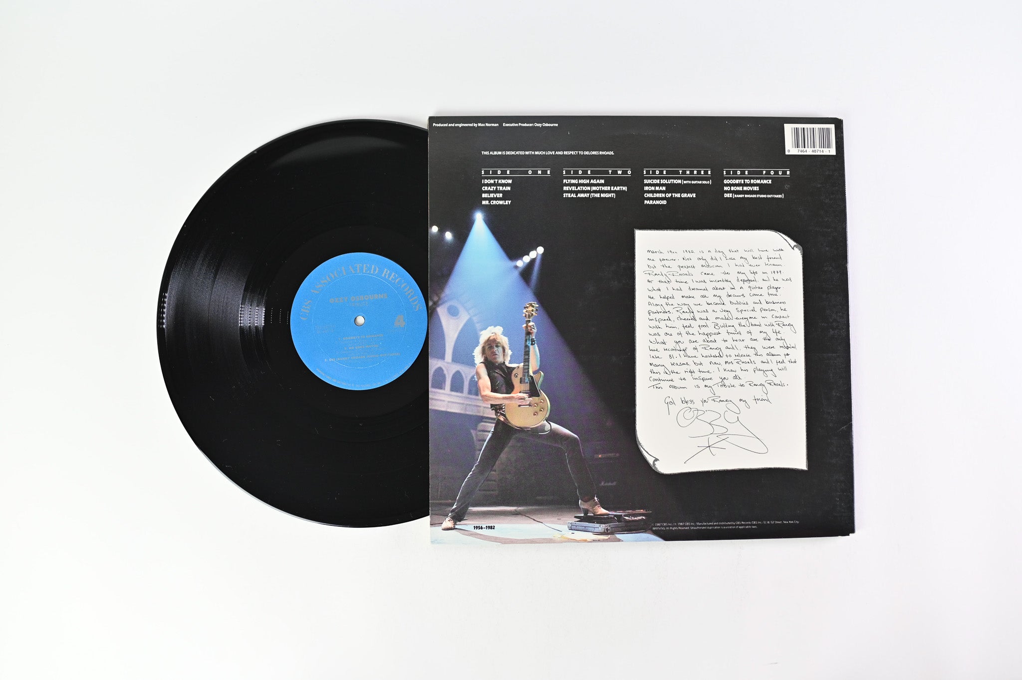 Ozzy Osbourne - Tribute on CBS Associated Records