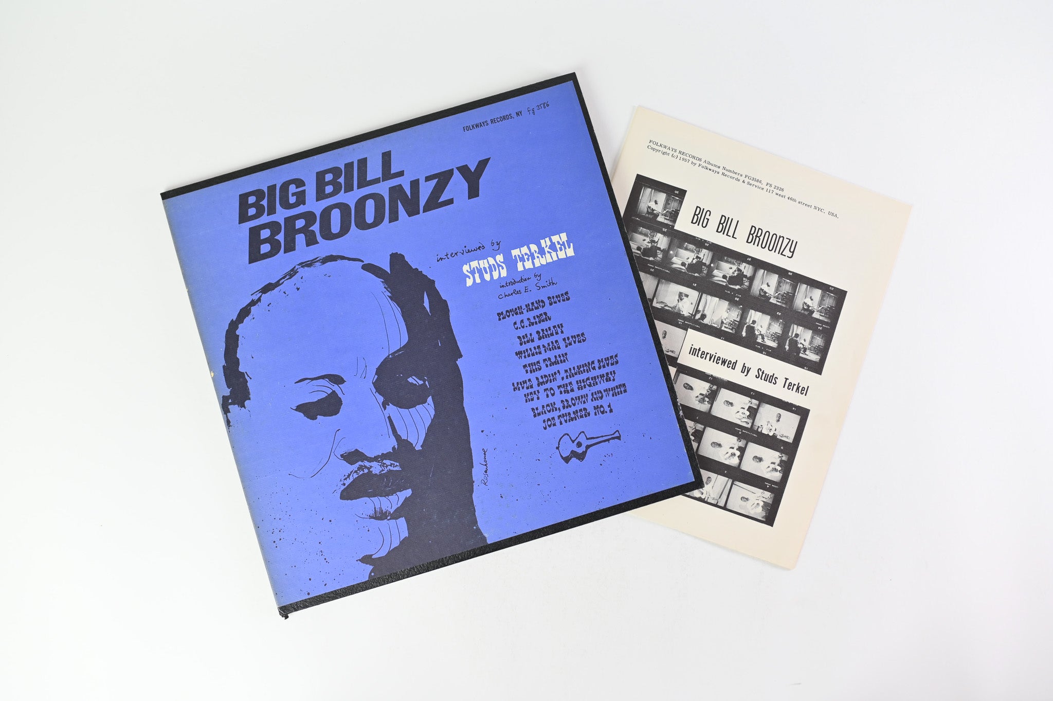 Big Bill Broonzy - His Story - Big Bill Broonzy Interviewed By Studs Terkel on Folkways With Booklet