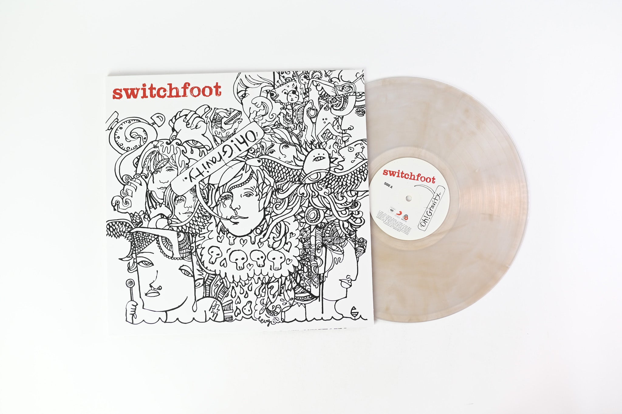 Switchfoot - Oh! Gravity on SRC Vinyl Ltd Clear With White Smoke Reissue