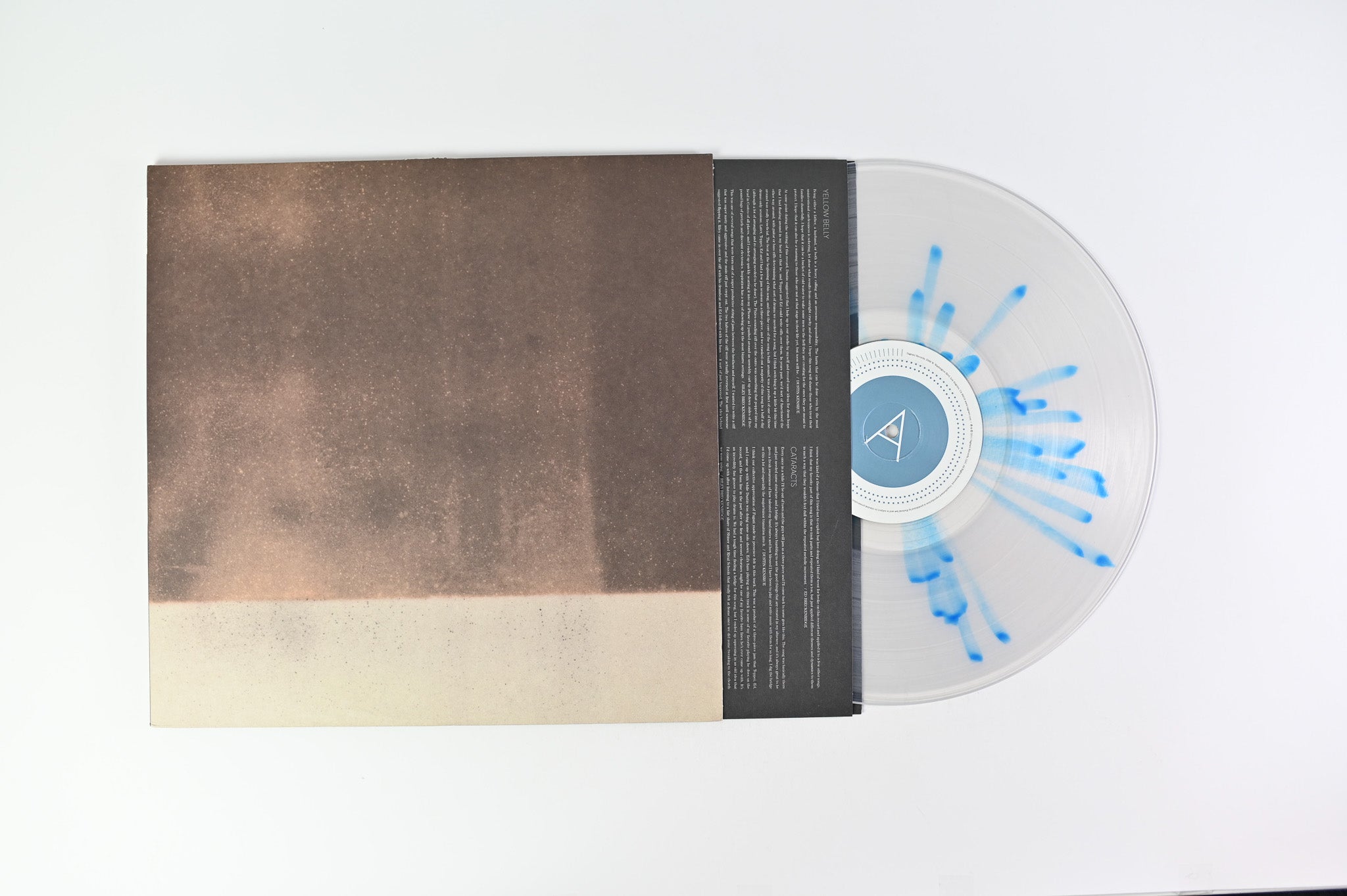 Thrice - Major/Minor on Vagrant Ltd Clear With Blue Splatter