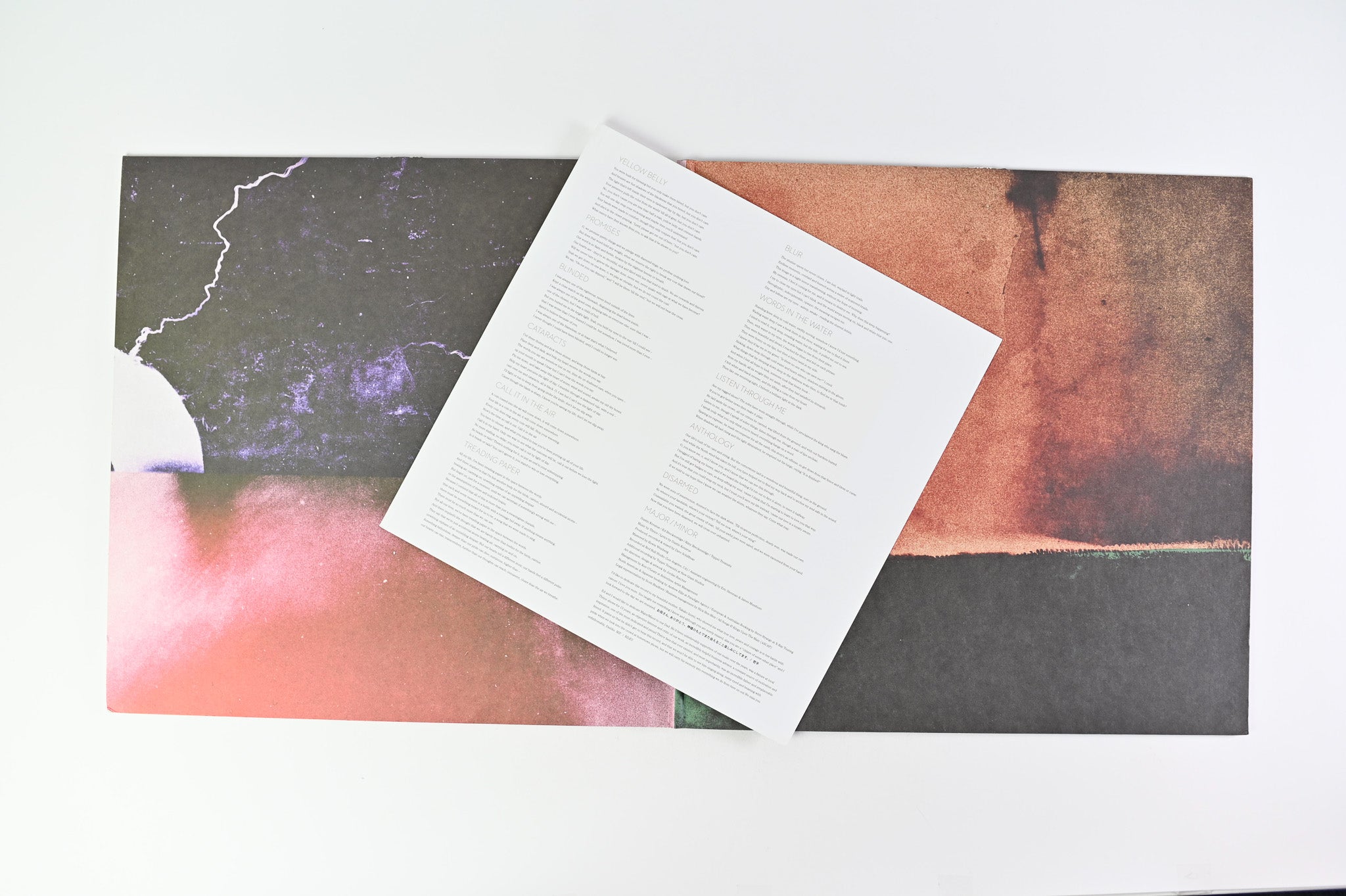 Thrice - Major/Minor on Vagrant Ltd Clear With Blue Splatter