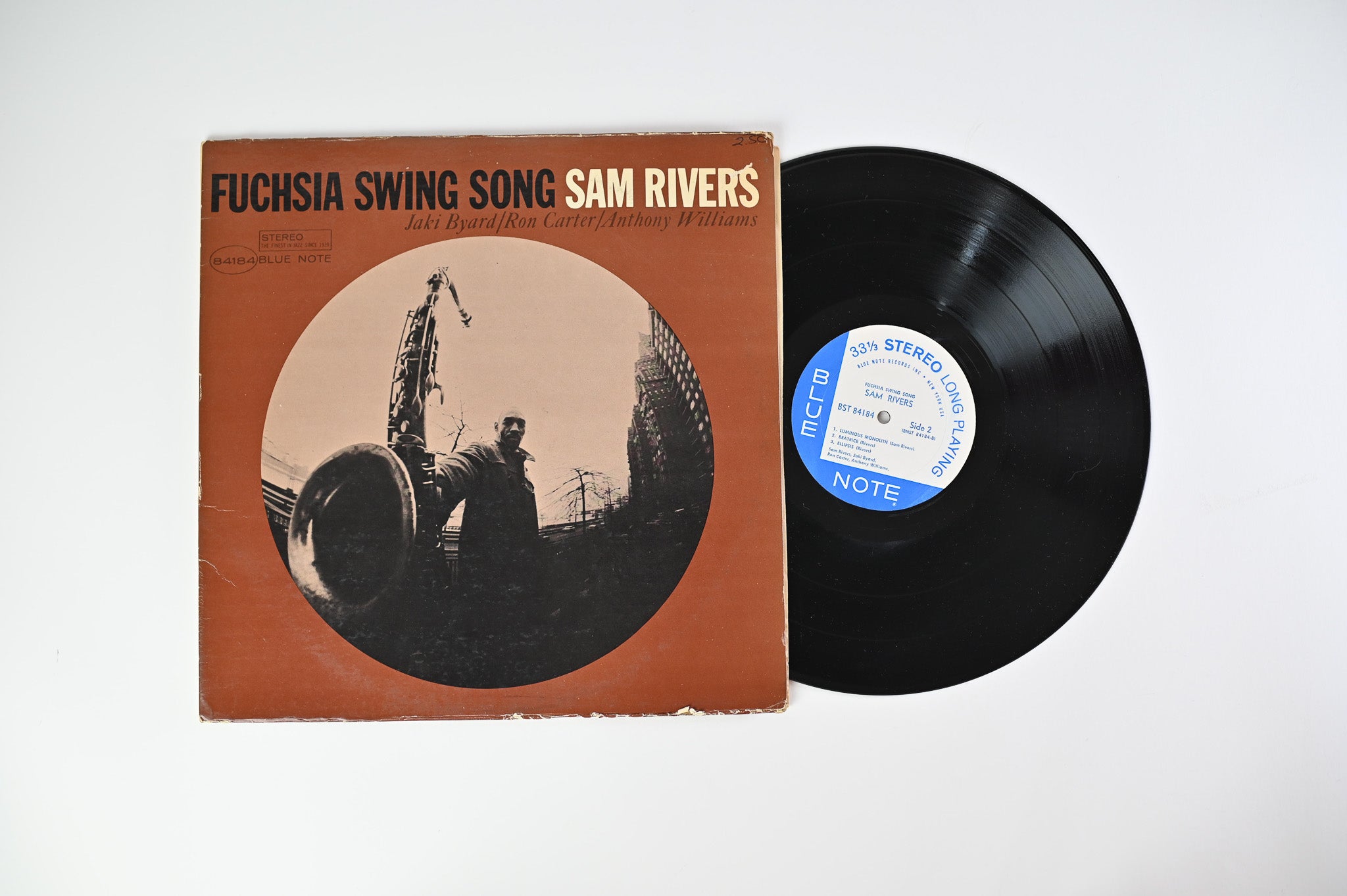 Sam Rivers - Fuchsia Swing Song on Blue Note 84184 Stereo NY