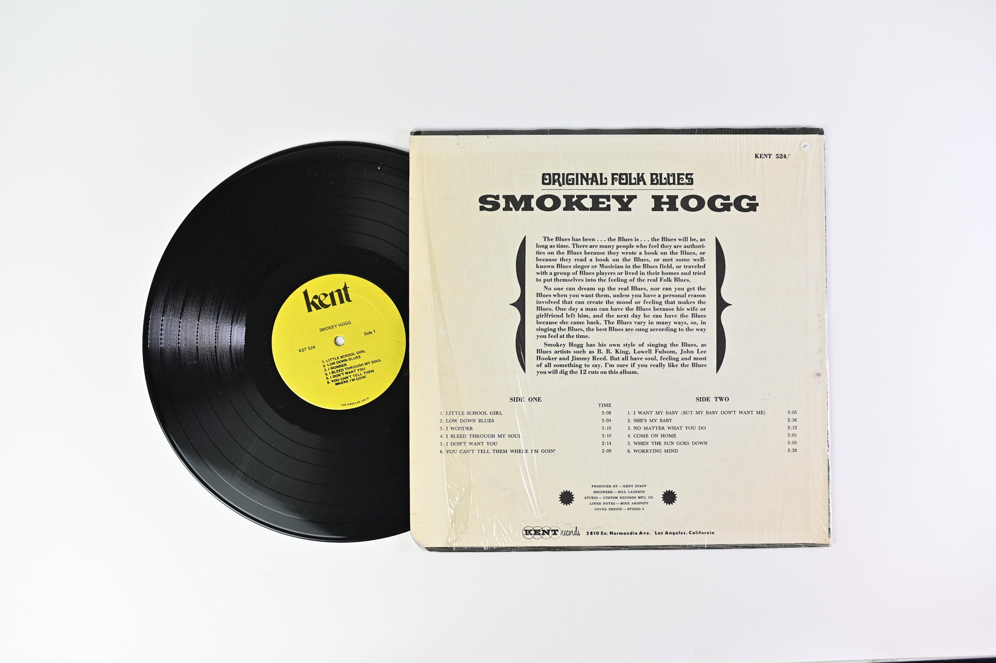 Smokey Hogg - Original Folk Blues on Kent