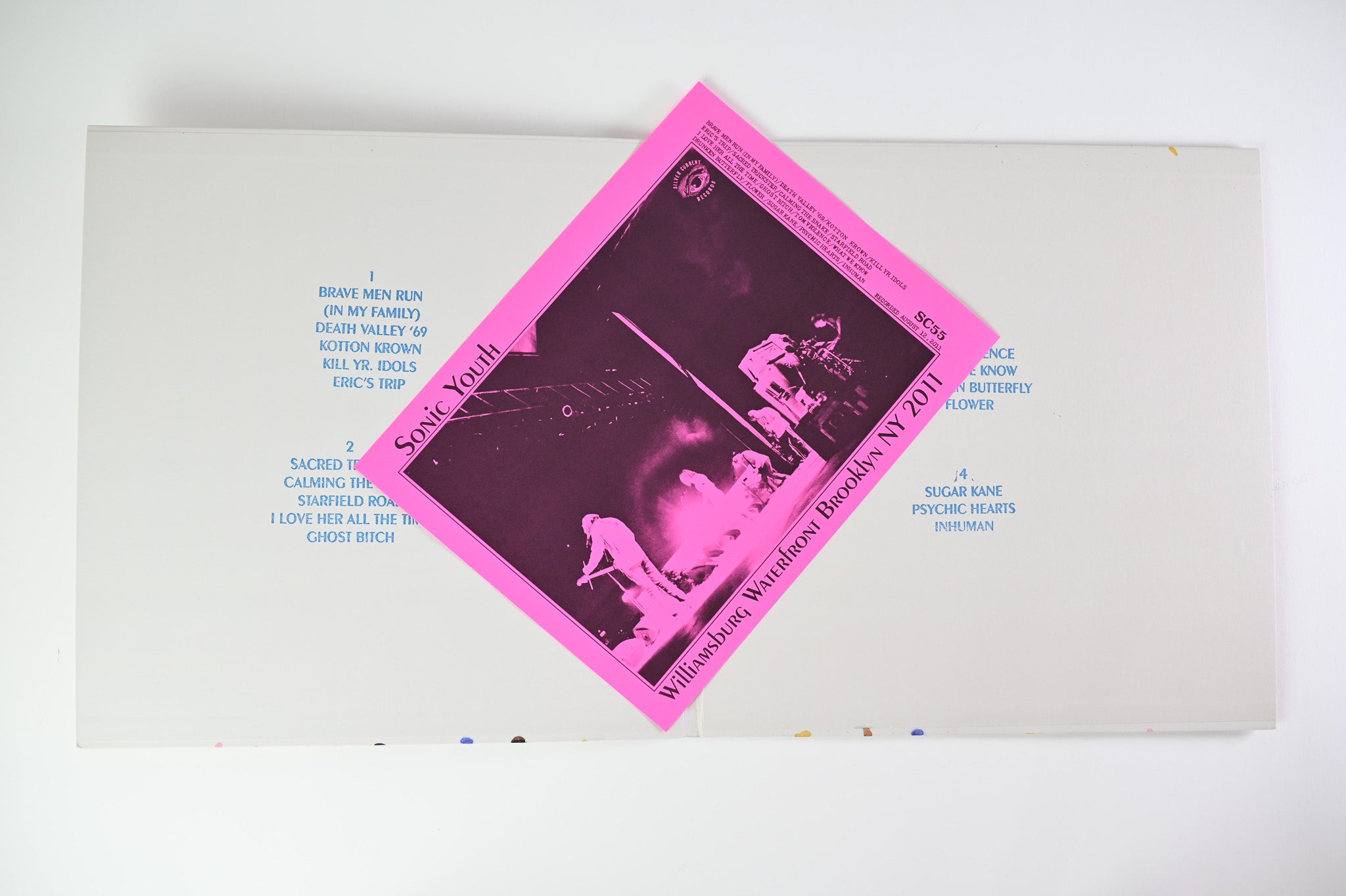 Sonic Youth - Live In Brooklyn 2011 Limited Numbered Test Pressing