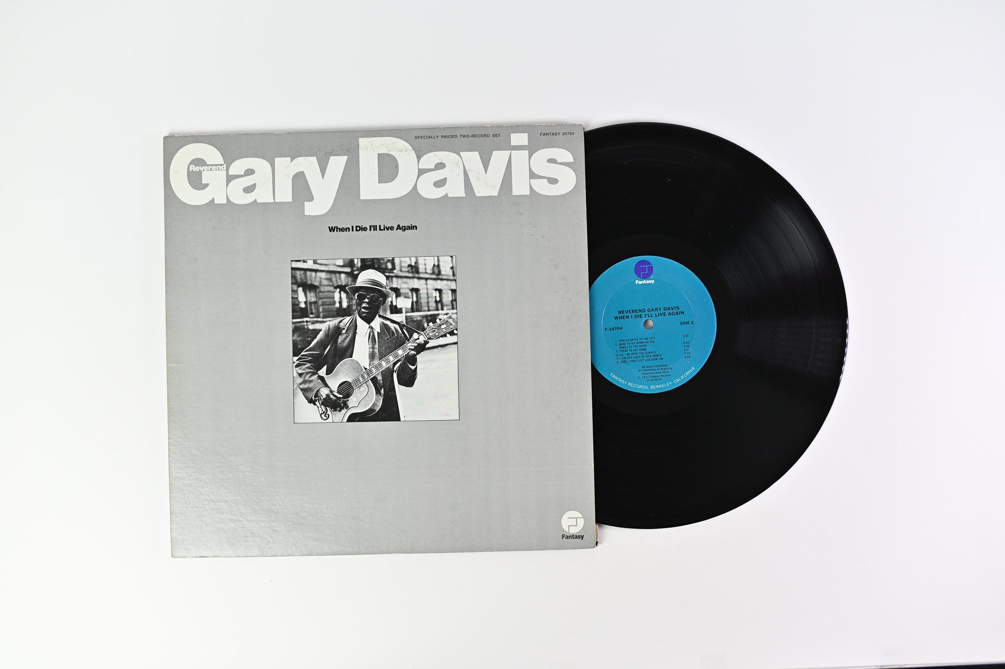 Rev. Gary Davis - When I Die I'll Live Again on Fantasy Reissue