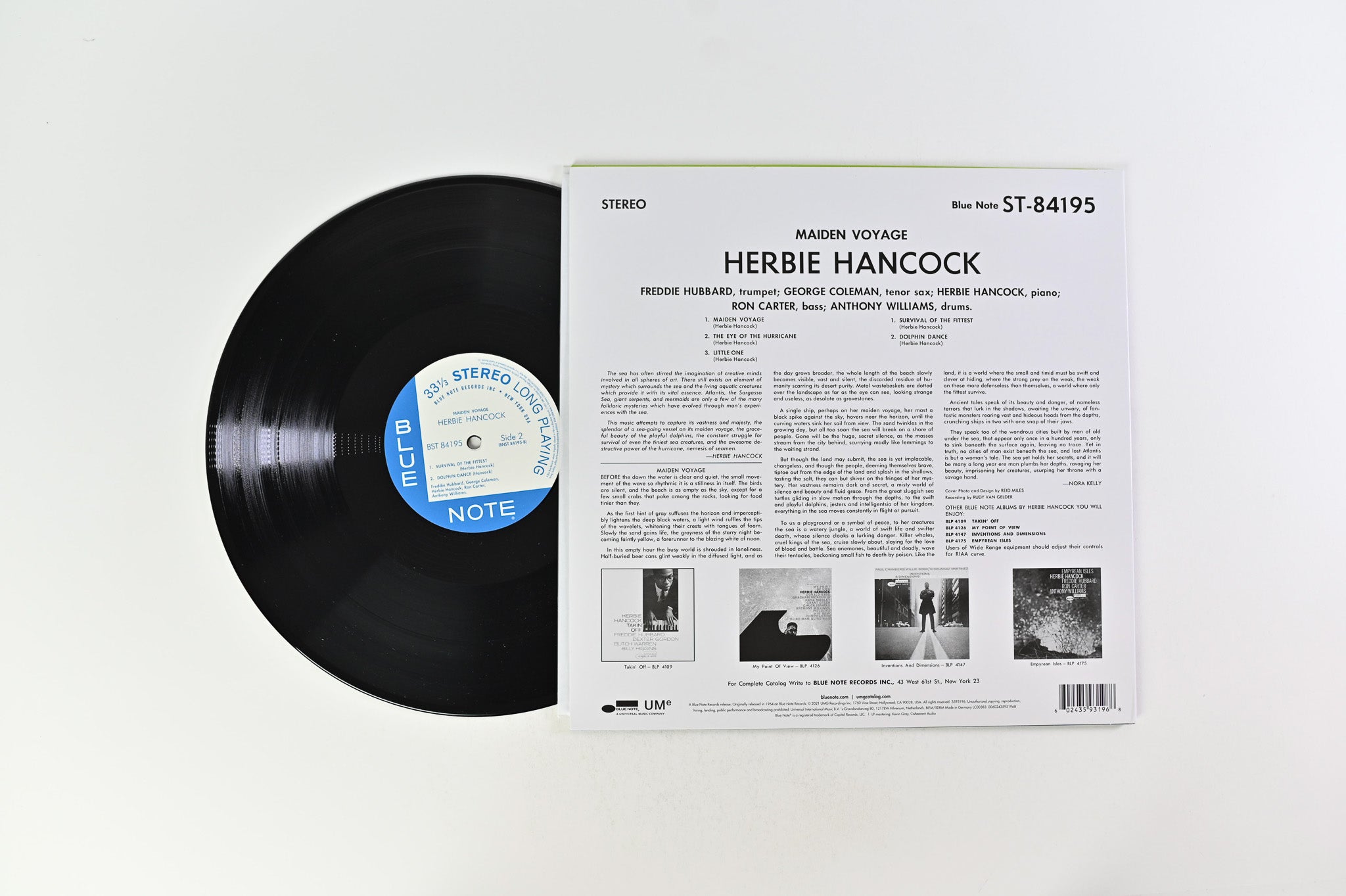 Herbie Hancock - Maiden Voyage on Blue Note Classic Vinyl Series