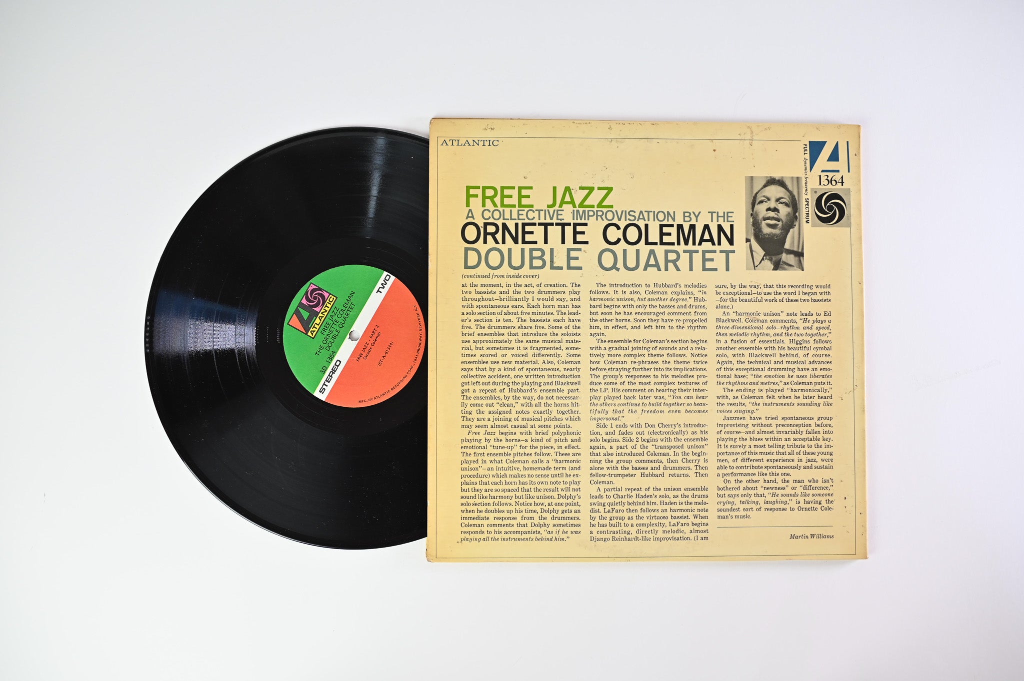 The Ornette Coleman Double Quartet - Free Jazz on Atlantic Reissue