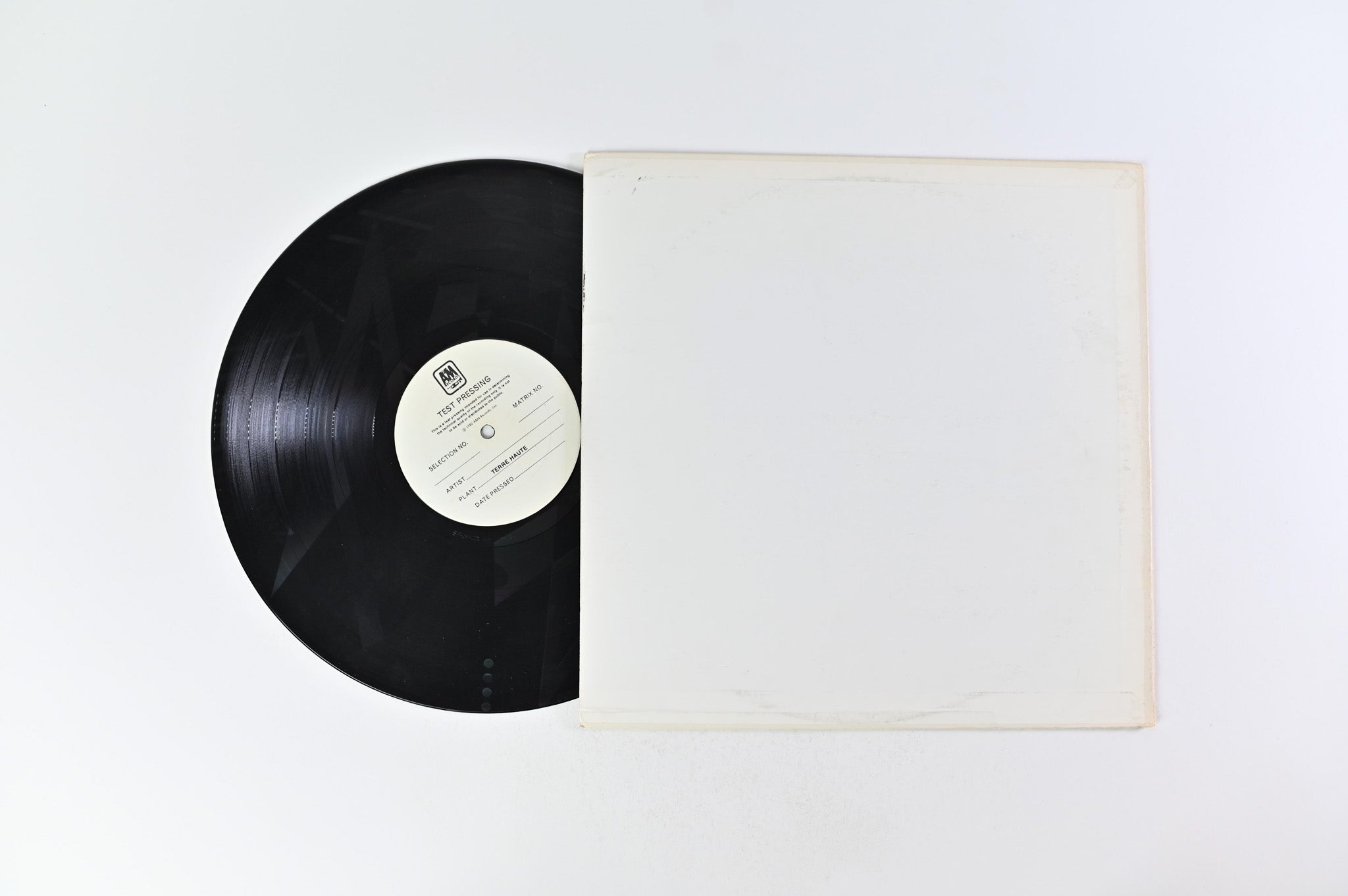 Split Enz - True Colours on A&M Records - Test pressing