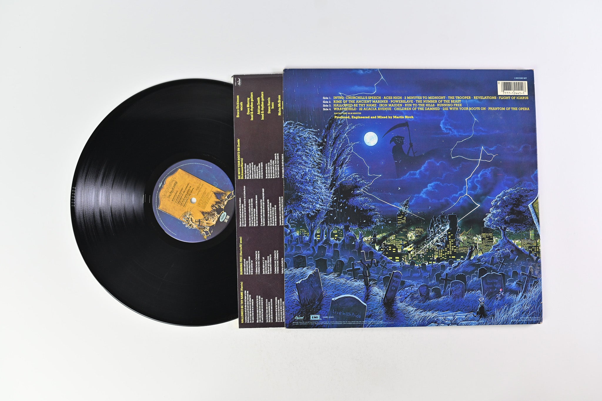 Iron Maiden - Live After Death on Capitol Records