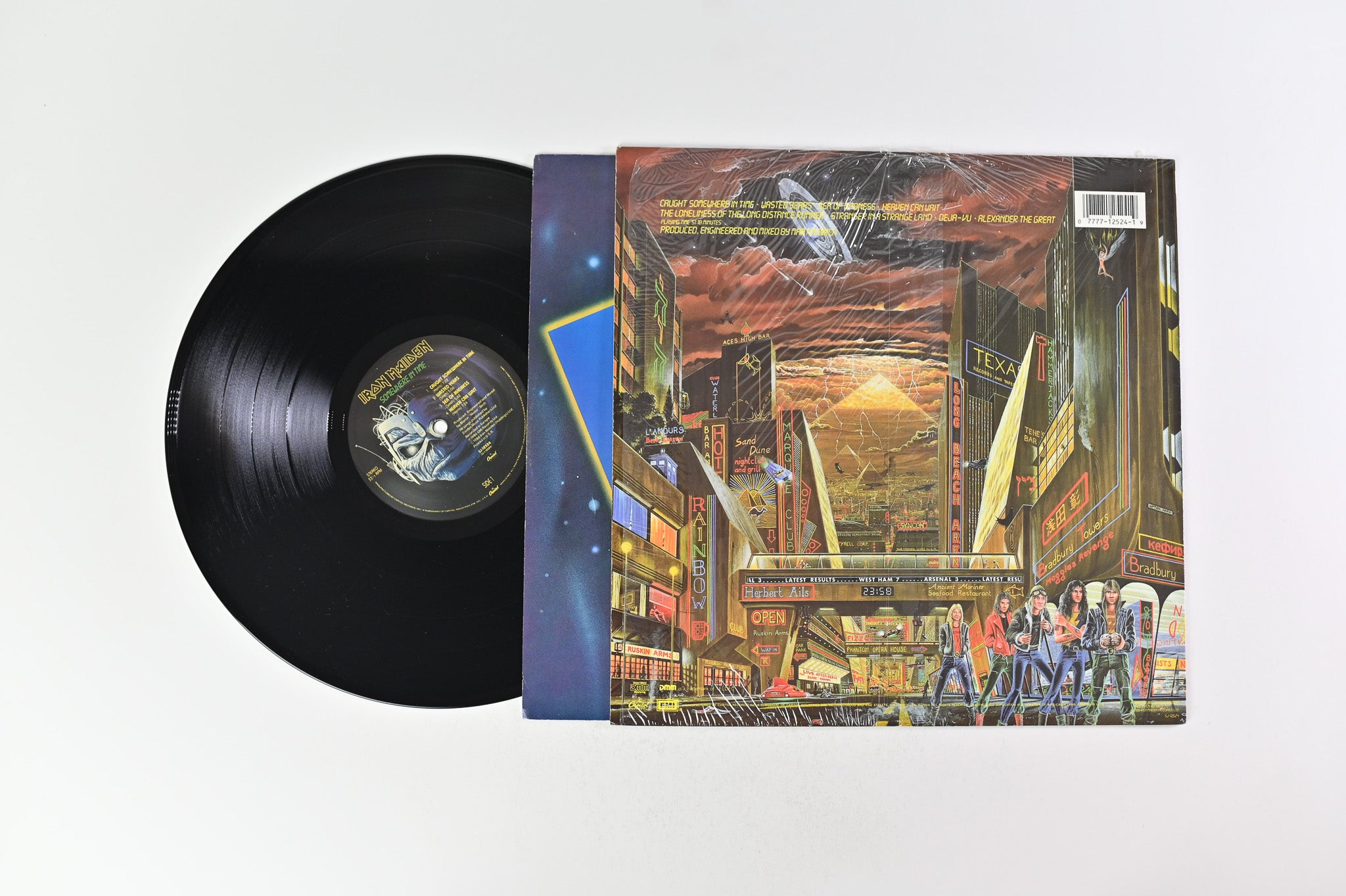 Iron Maiden - Somewhere In Time on Capitol Records